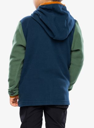 Longsleeve Kinder Vaude Pulex Hooded Jacket II - woodland