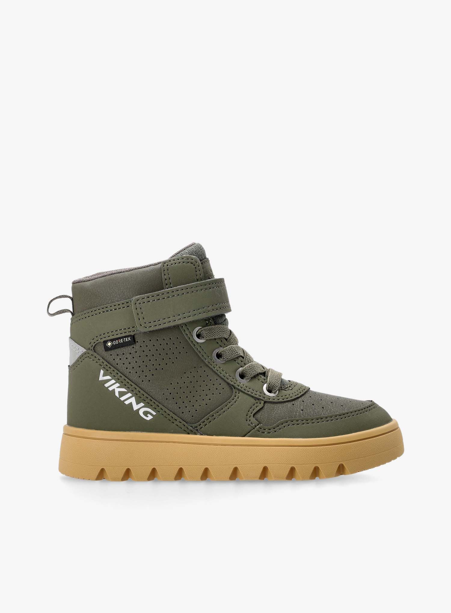 Kinderschuhe Viking Fleek Mid GTX 1V - olive