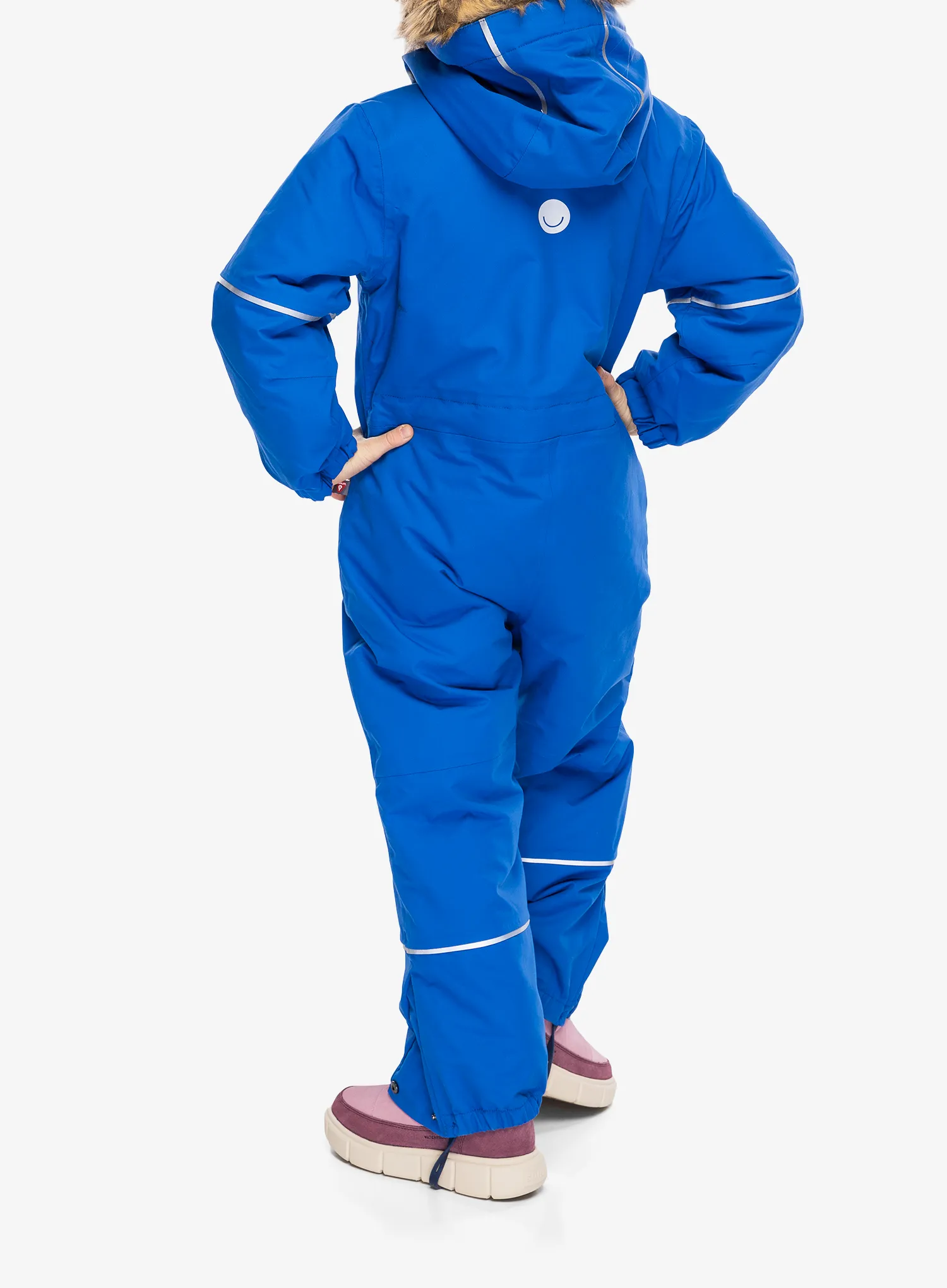 Kinder Overall Viking Play Winter Playsuit Thermal - blue
