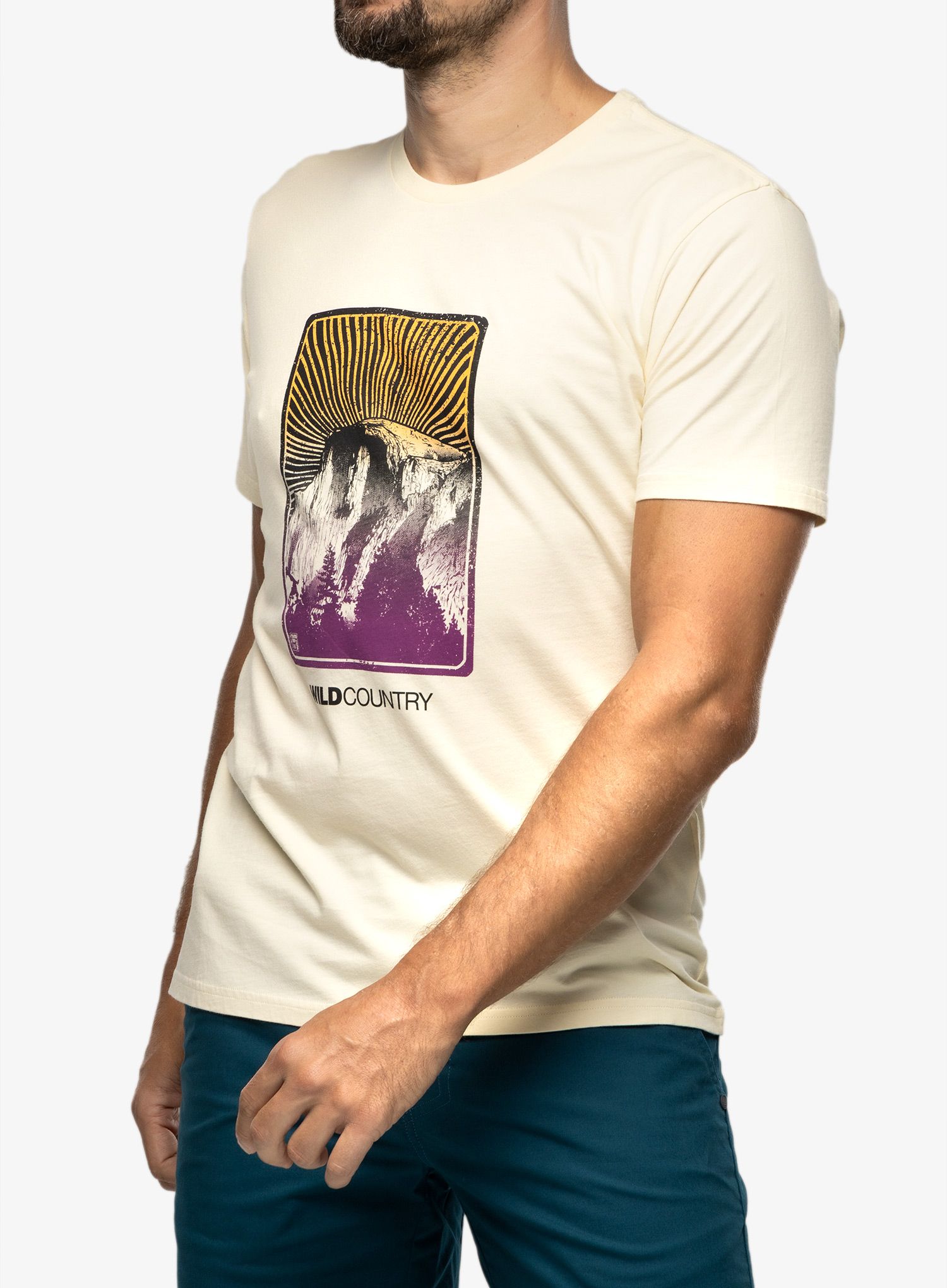 Baumwolle T-Shirt Wild Country Flow Tee - quartz