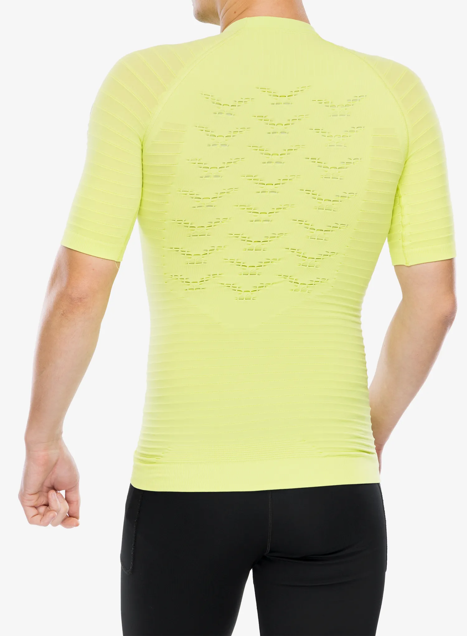 T-Shirt Herren X-Bionic Effektor 4.0 Run - effektor green/arctic white