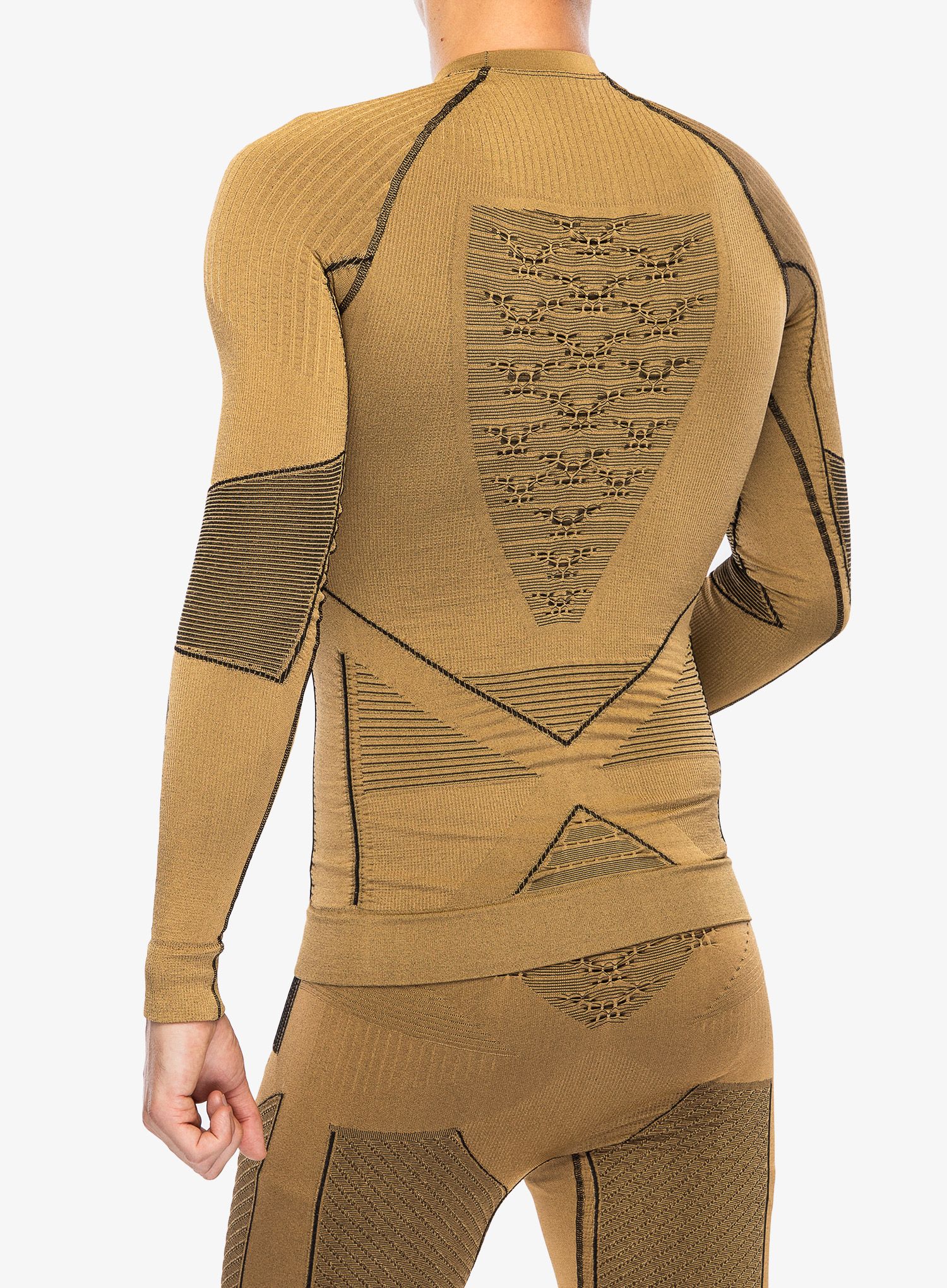 Funktionsshirt Herren Langarm X-Bionic Radiactor 4.0 L/S - gold/black