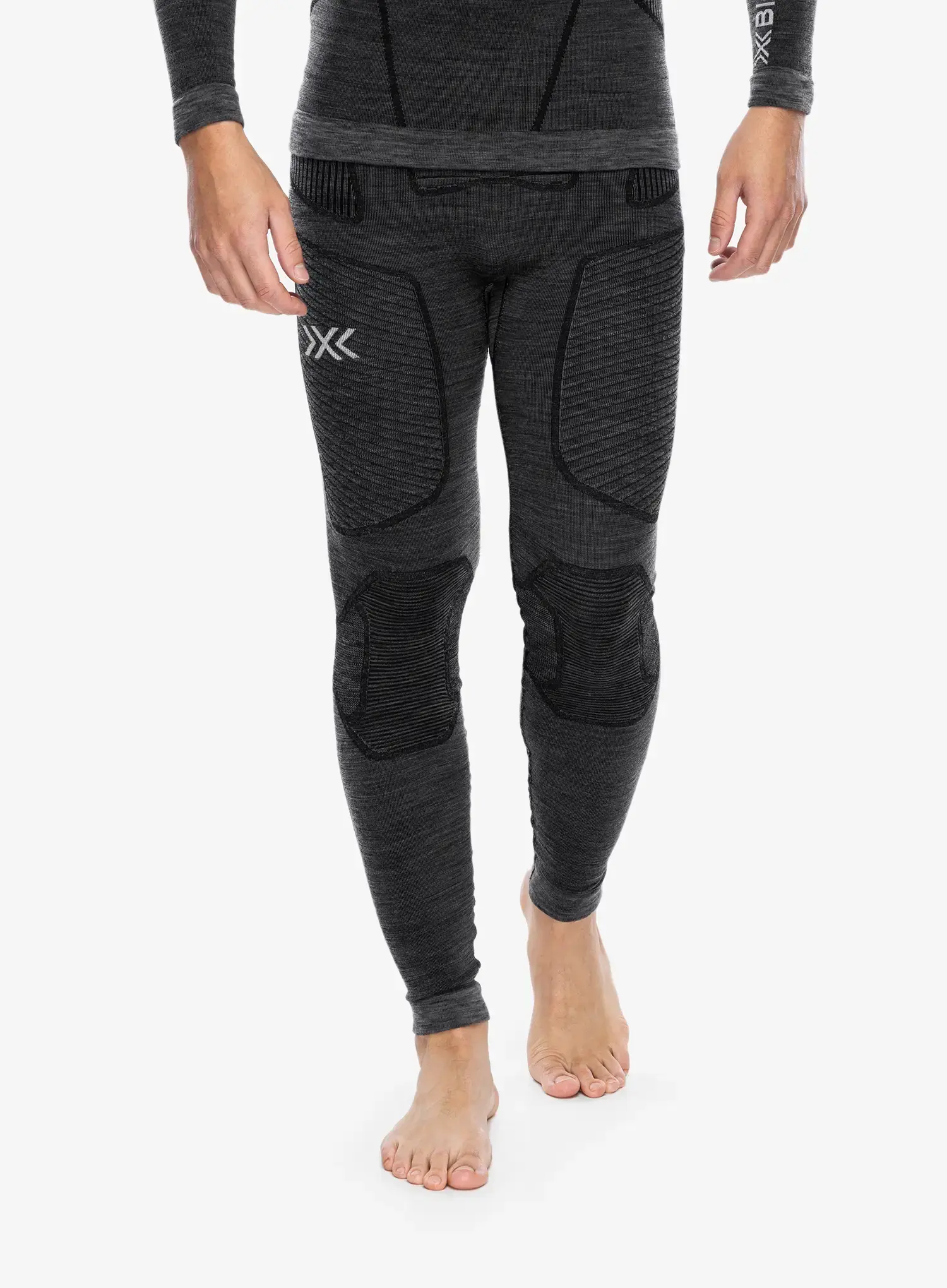 Thermounterhose X-Bionic Symbio Merino Pants - rhino grey