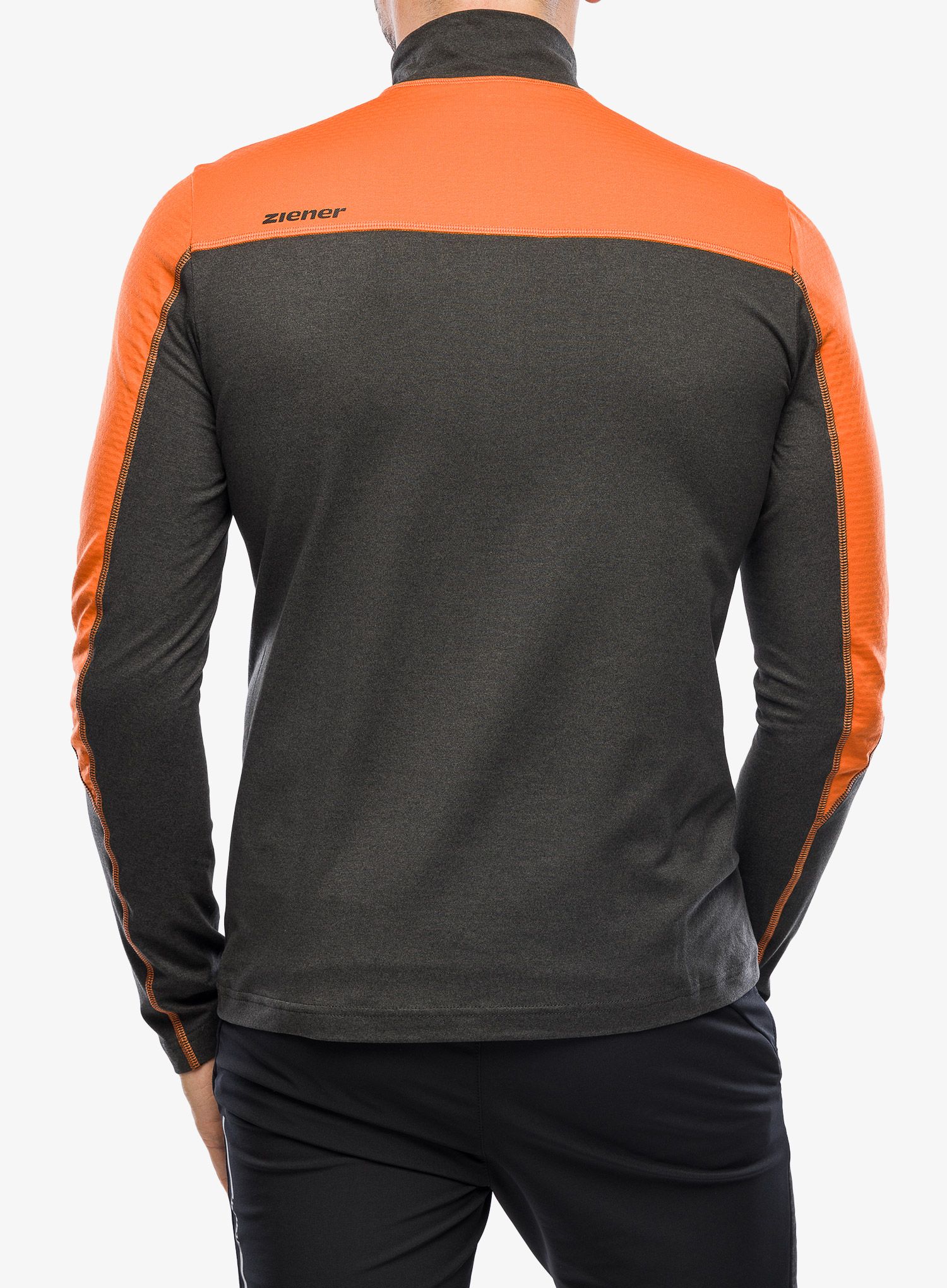 Sweatshirt Ziener Japvo - burnt orange