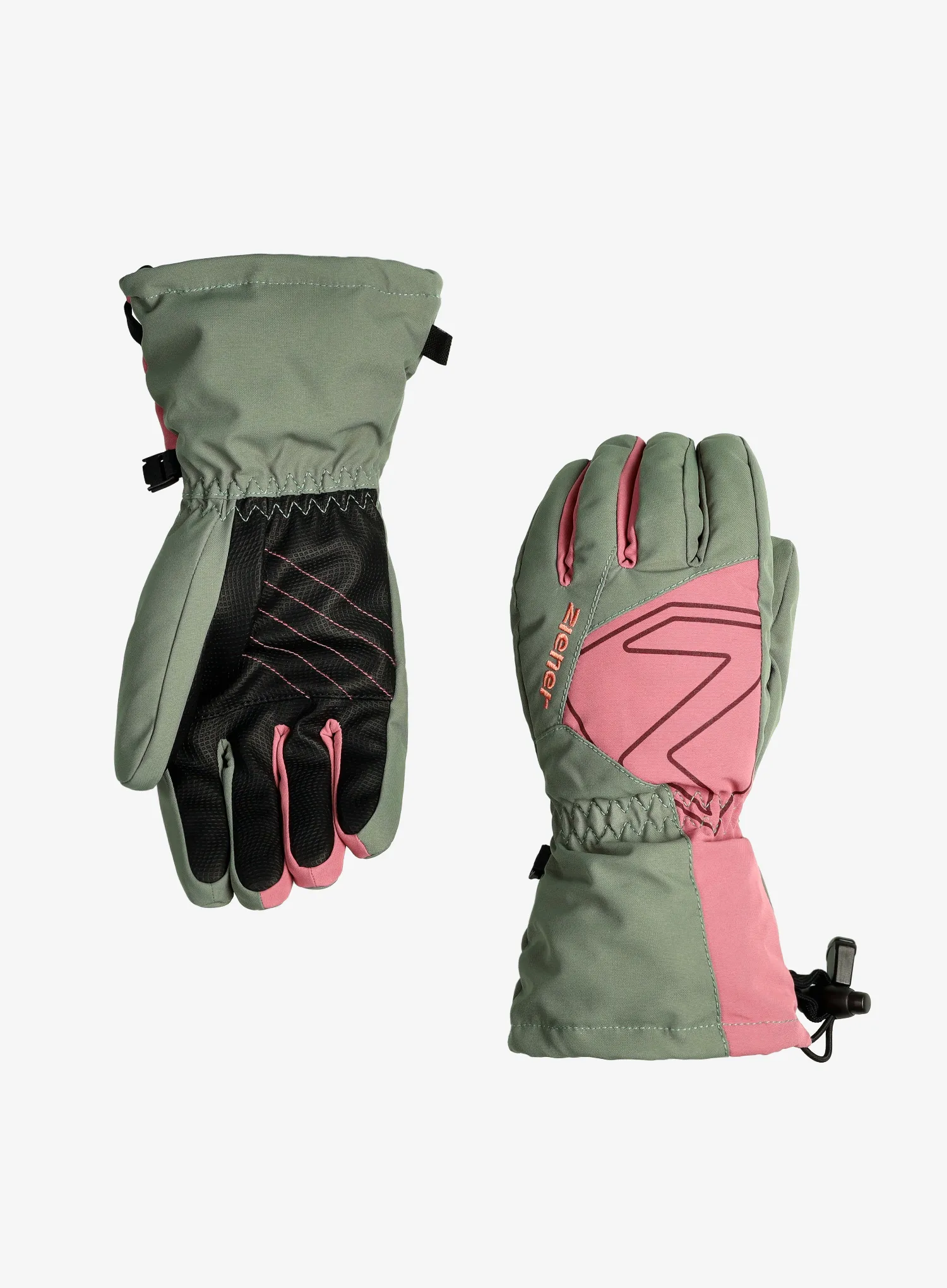 Handschuhe Kinder Ziener Laval AS AW Junior - green mud