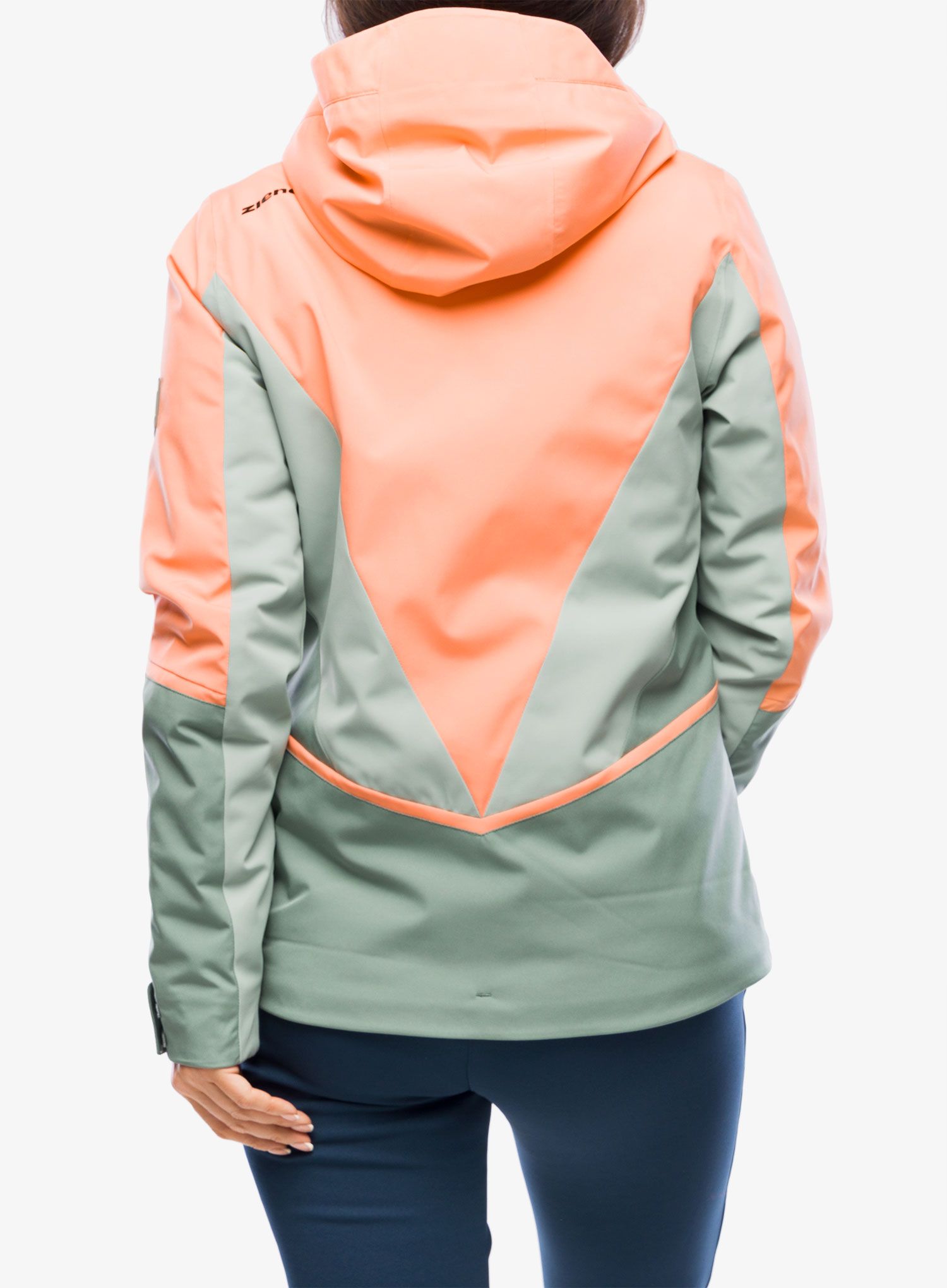 Skijacke Damen Ziener Taimi - vibrant peach
