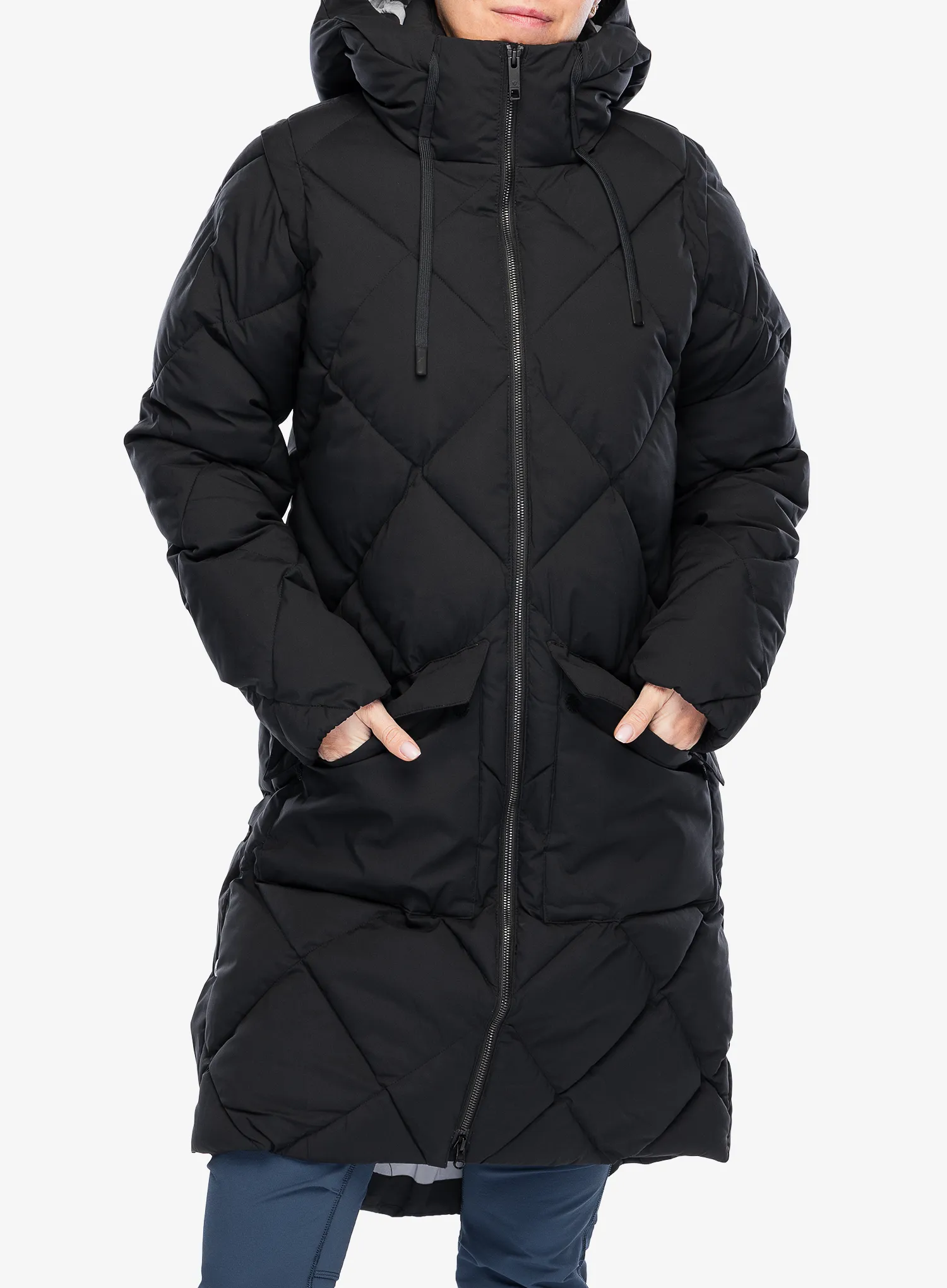 Mantel Damen Ziener Talasi - black