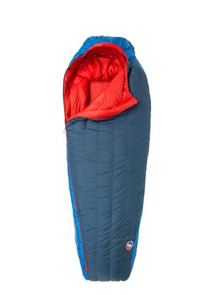 Schlafsack Big Agnes Anvil Horn 30 (183 cm) Regular Left - blue/red