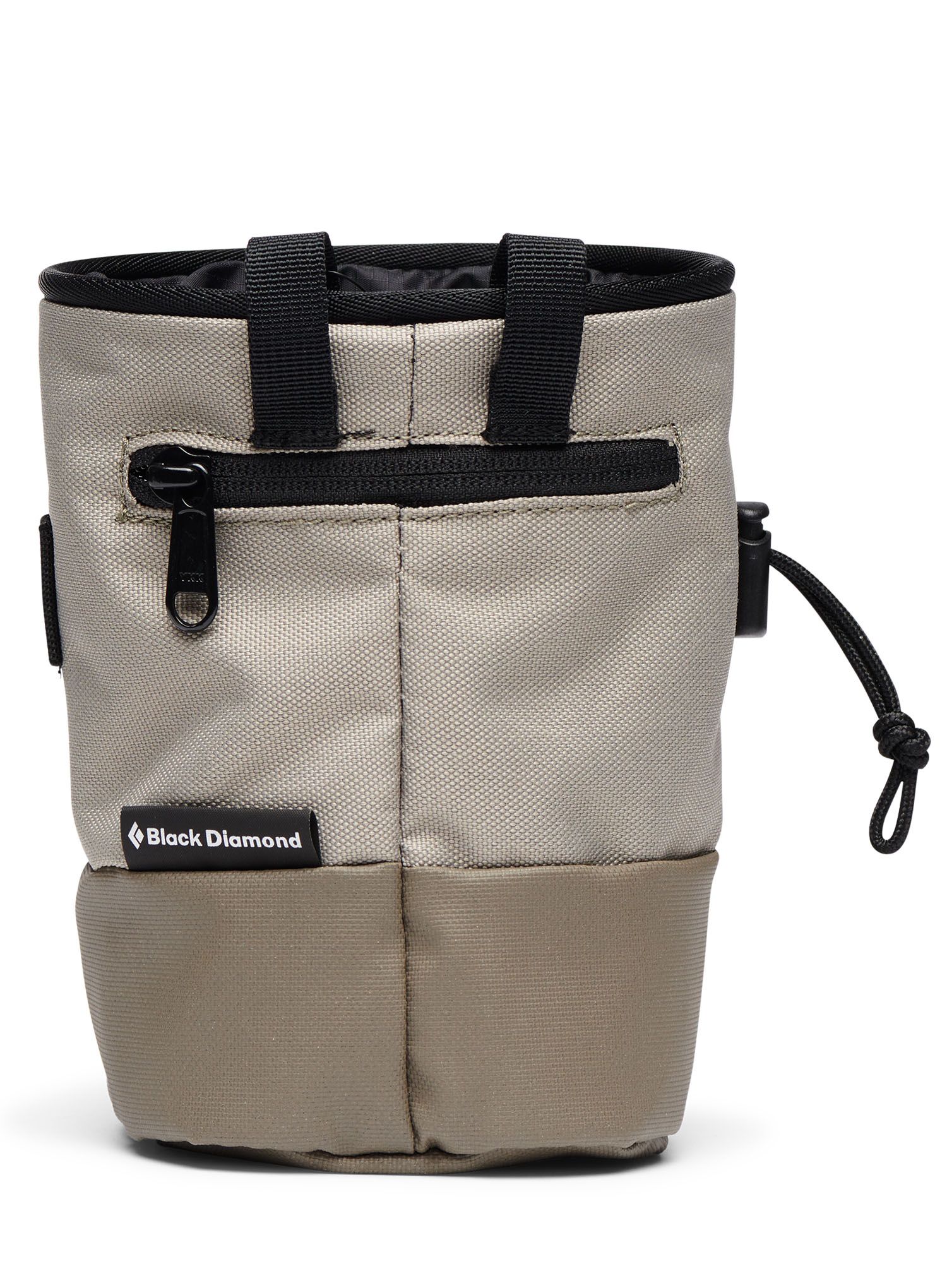 Chalkbag Black Diamond Mojo Zip Chalk Bag - moonstone