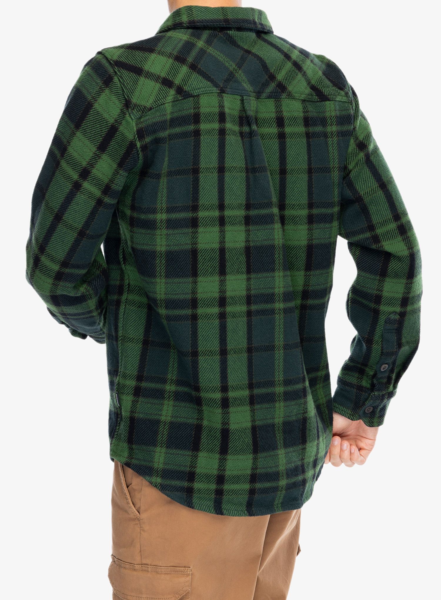 Outdoorhemd Black Diamond Project Heavy Flannel - green/plaid