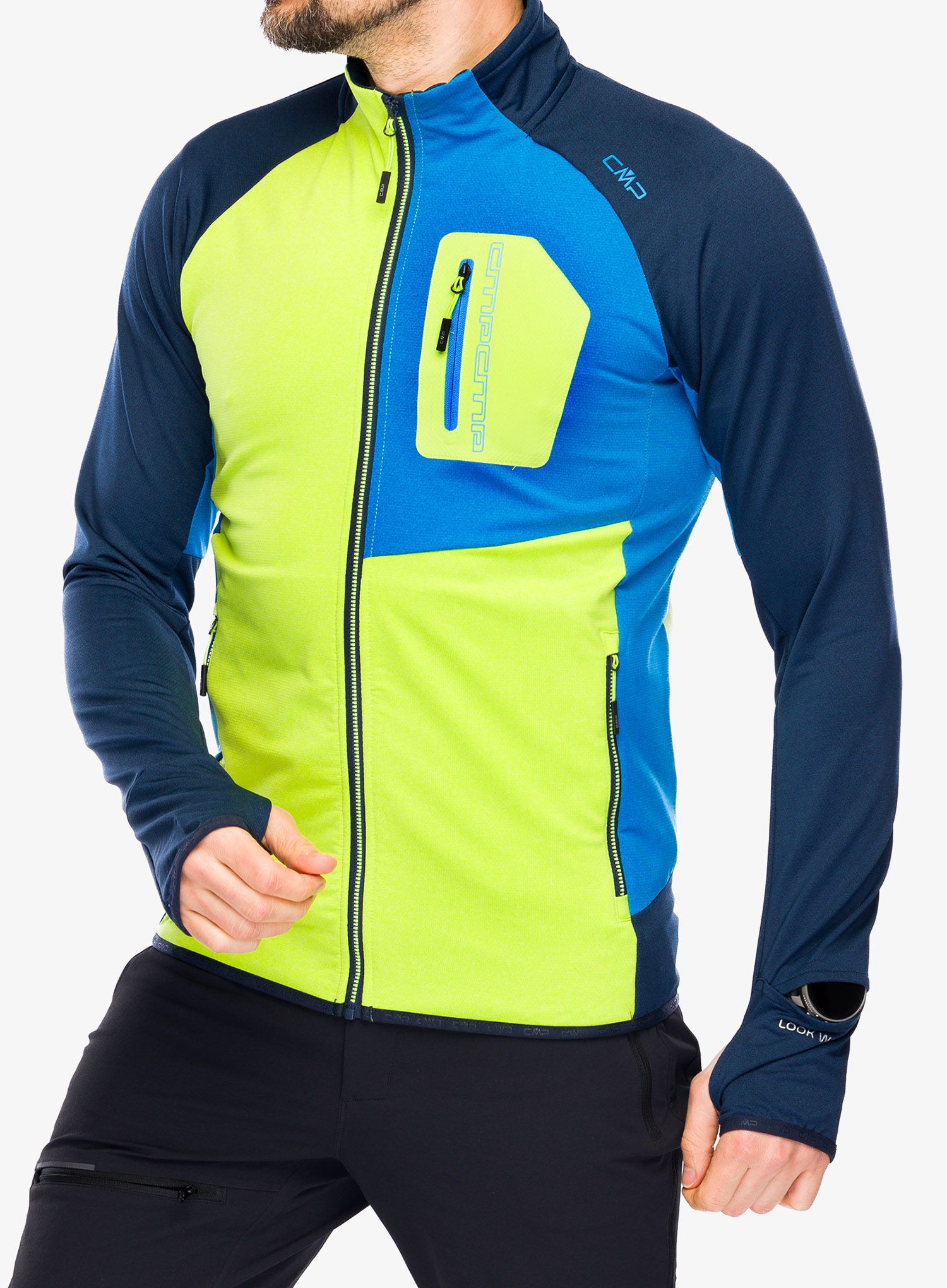 Fleecejacke CMP Capi - lime