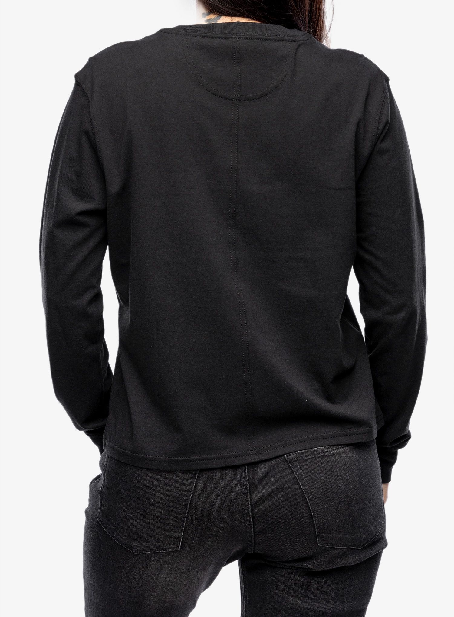 Longsleeve Damen Cartartt Lightweight L/S Pocket T-Shirt - black