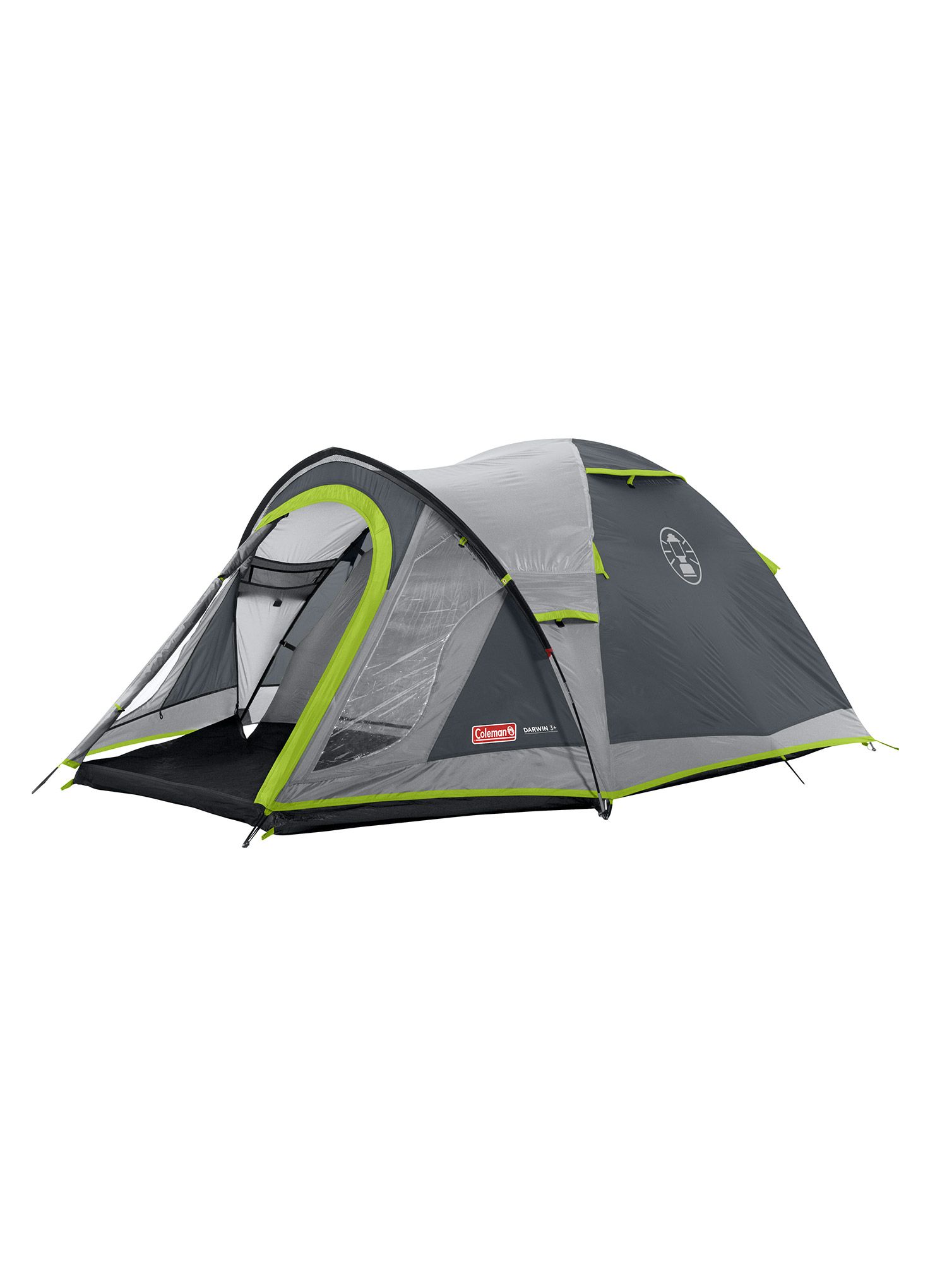 Dreimannzelt Coleman Darwin 3 Plus - grey/green