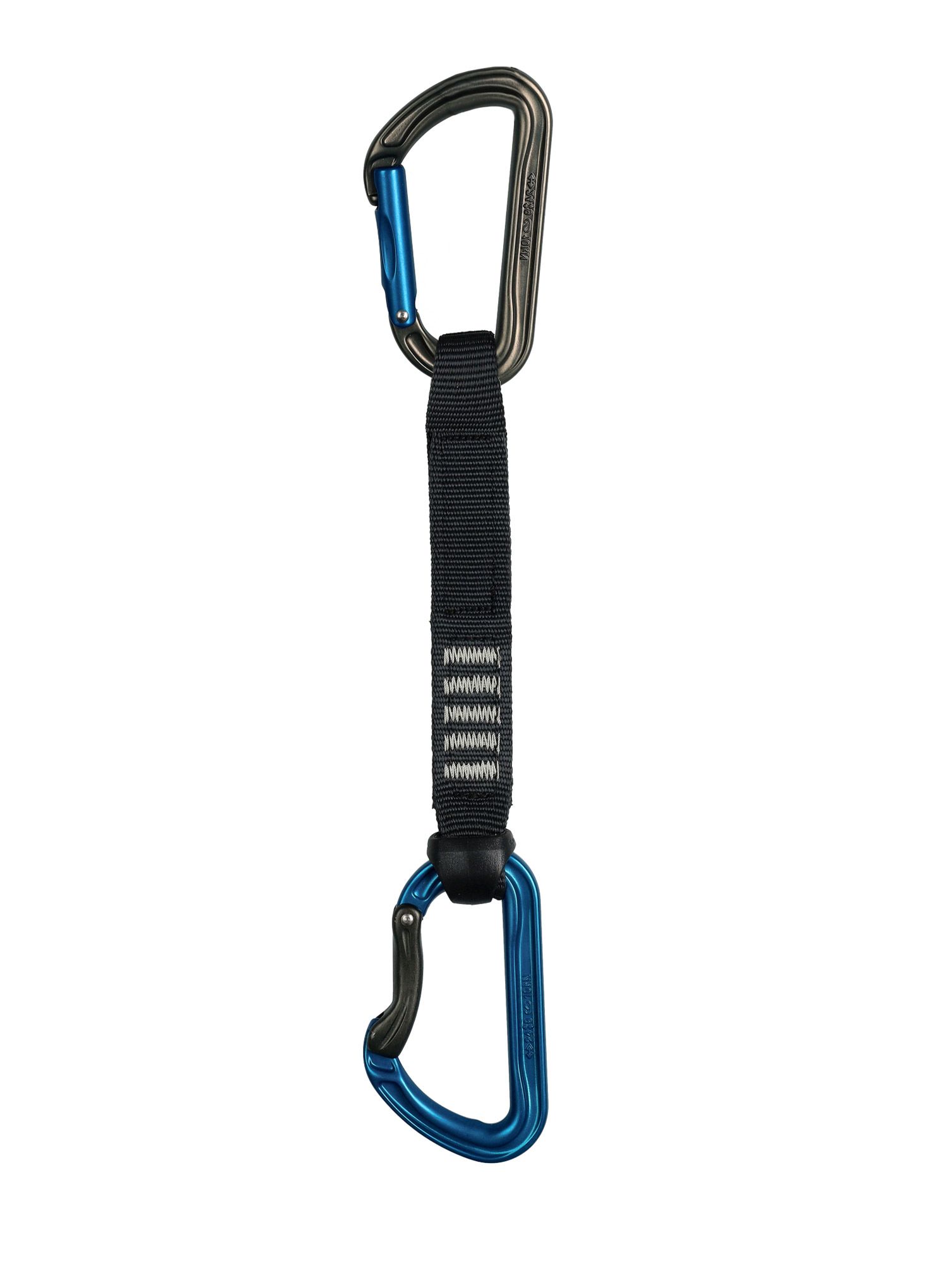 Express-Set DMM Shadow Quickdraw 18 cm - titanium/blue