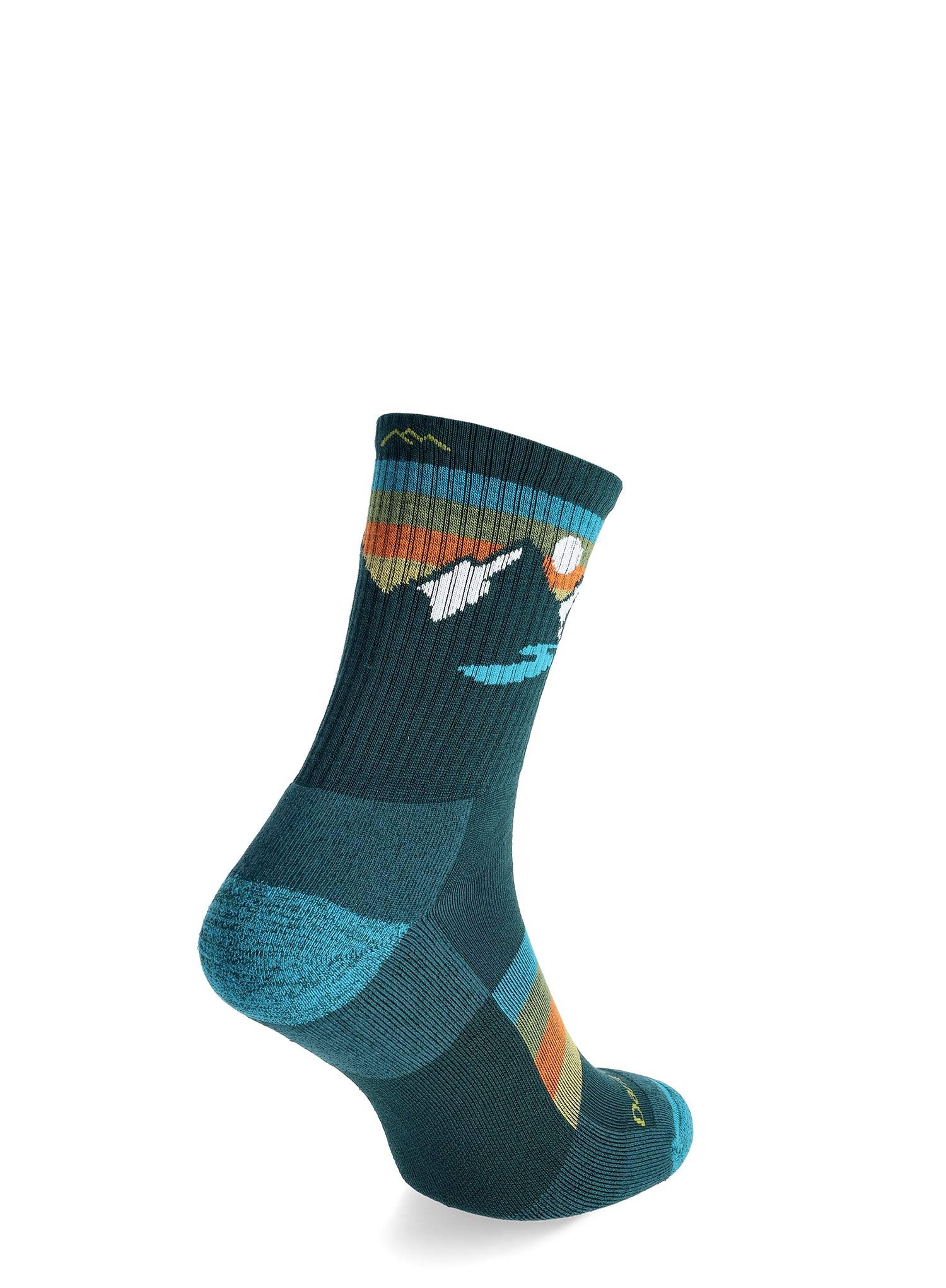 Outdoorsocken Darn Tough Sunset Ridge Micro Crew Lightweight with Cushion - bottle
