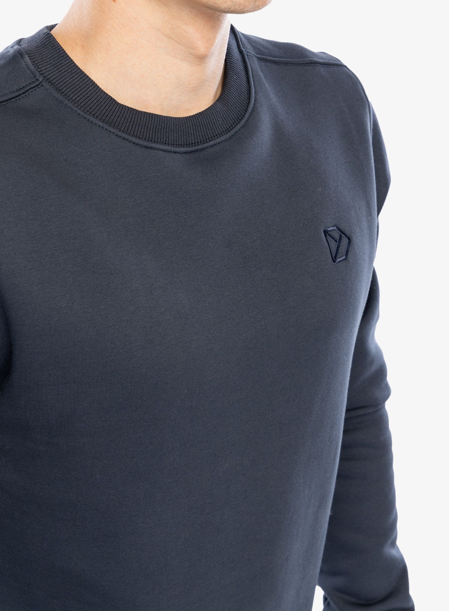 Pullover Didriksons Fyn Sweater - navy