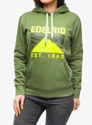 Kapuzenpullover Damen Edelrid Spotter Hoody IV - kale