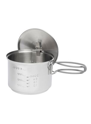 Kochset Esbit Cookset with Alcohol Burner 1500 ml - steel