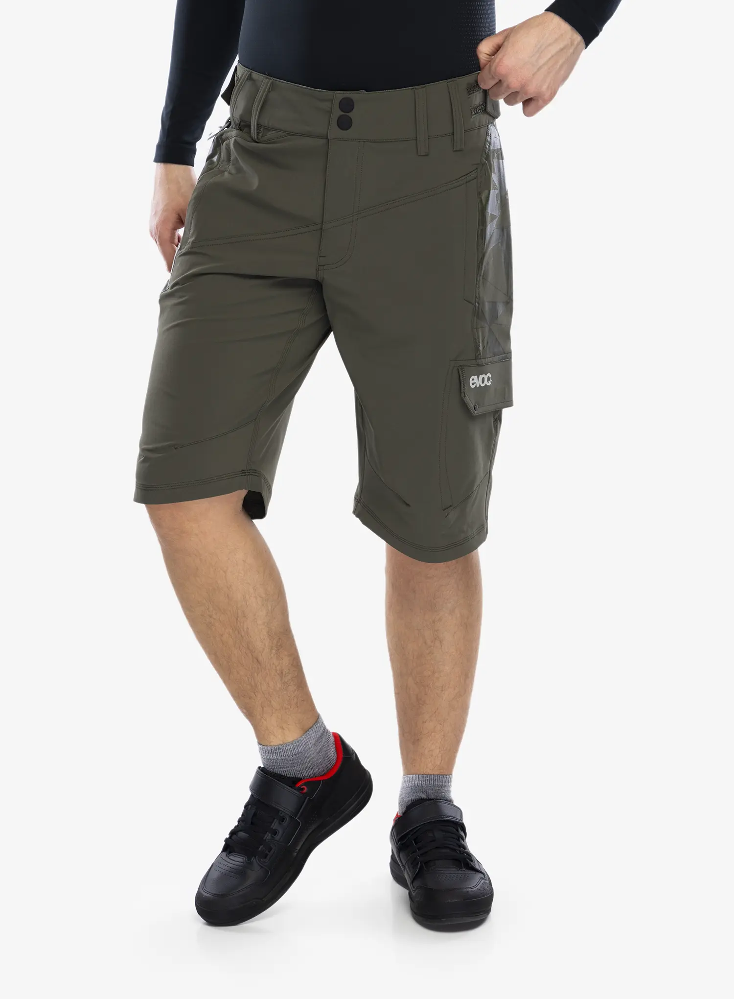 Fahrradshorts Evoc Bike Shorts - dark olive