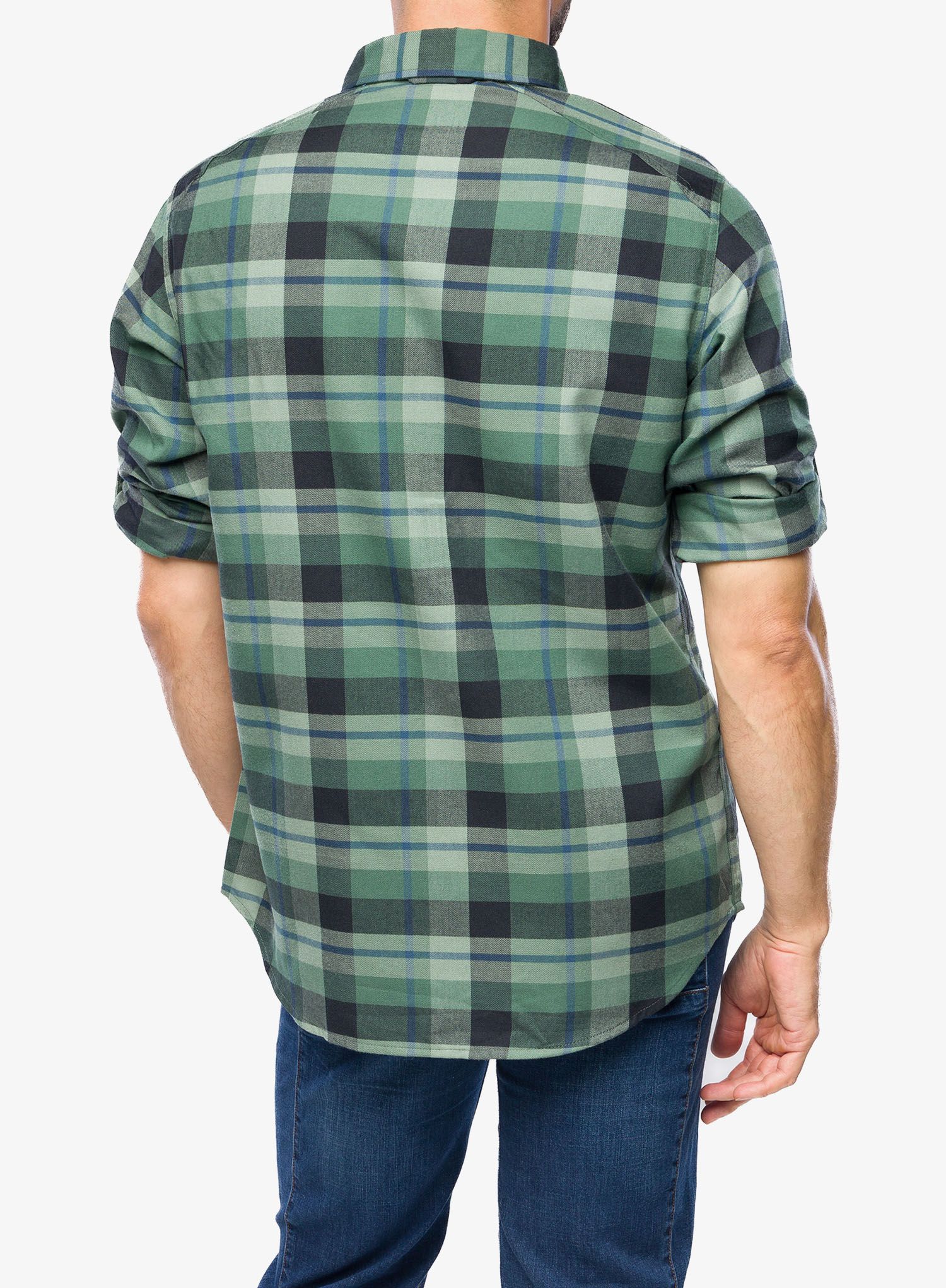 Outdoorhemd Fjallraven Fjallglim Shirt - deep patina/dark navy