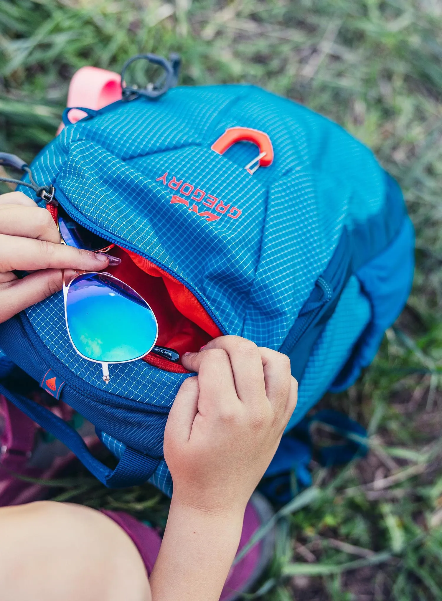 Wanderrucksack Kinder Gregory Wander 8 - pacific blue