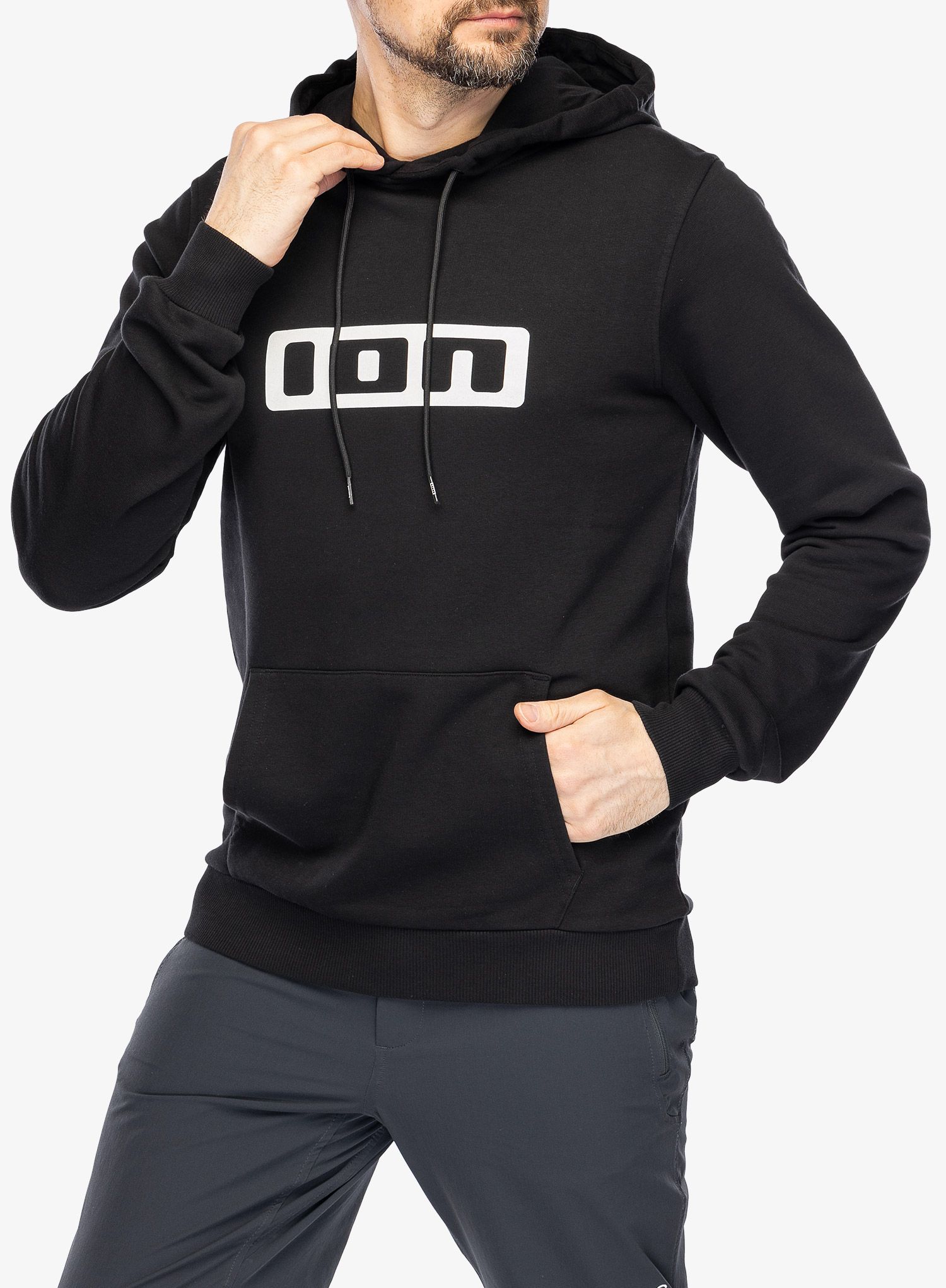Hoodie ION Logo - black