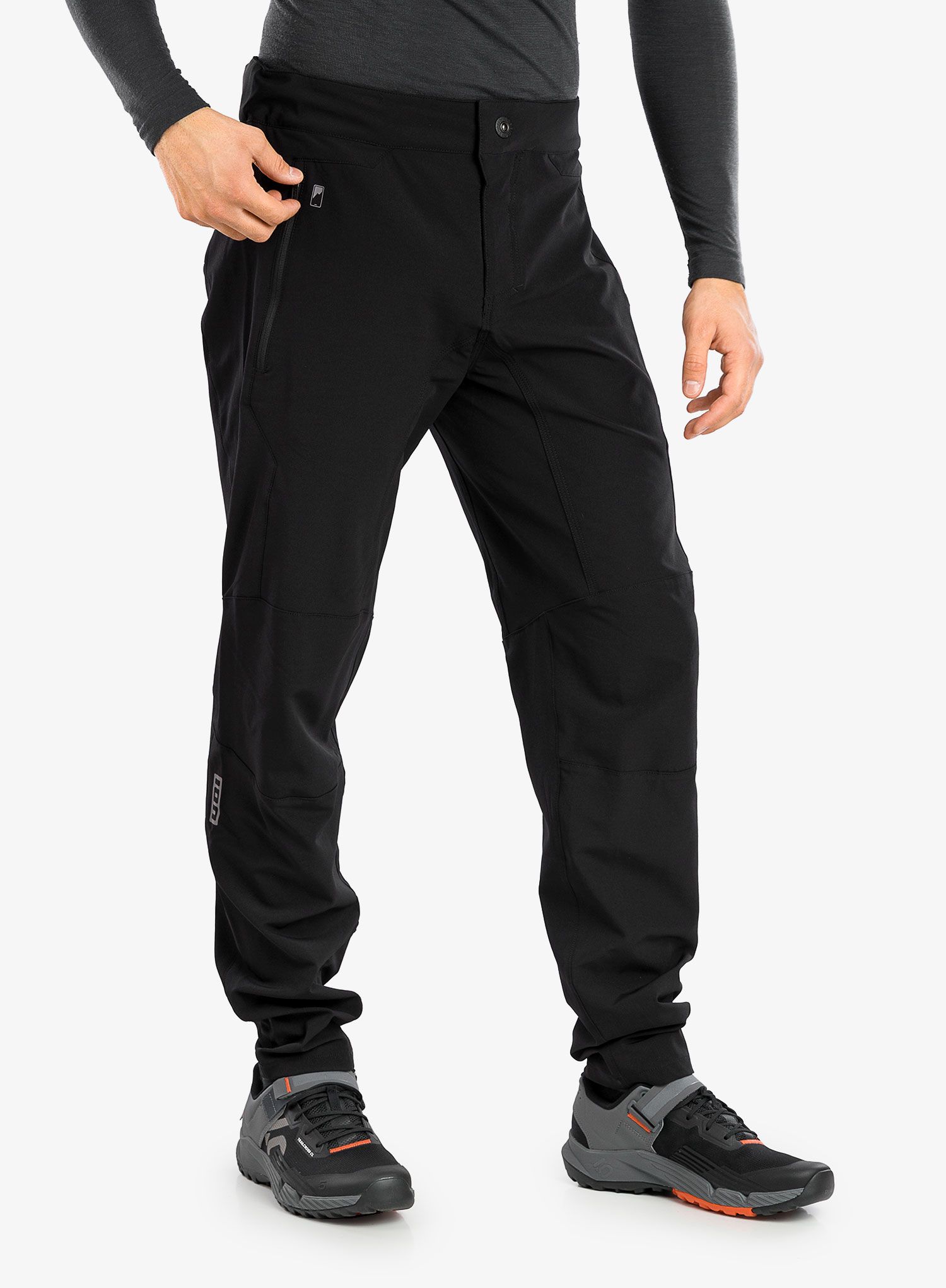 Fahrradhose lang ION Scrub Pants - black