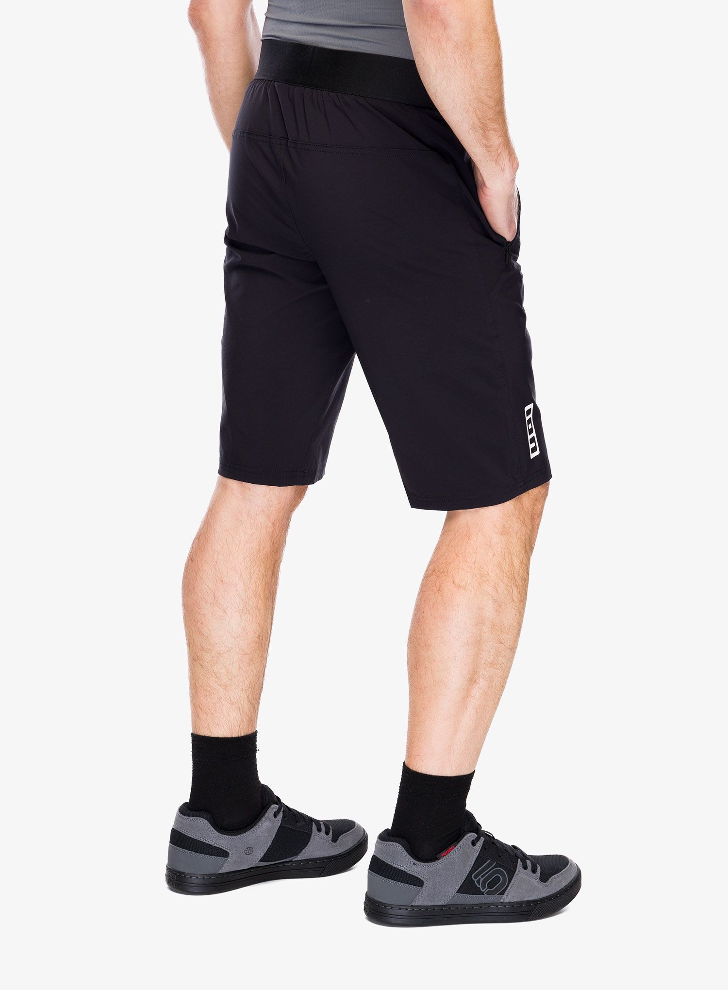 Bikeshorts ION Tech Logo Shorts - black
