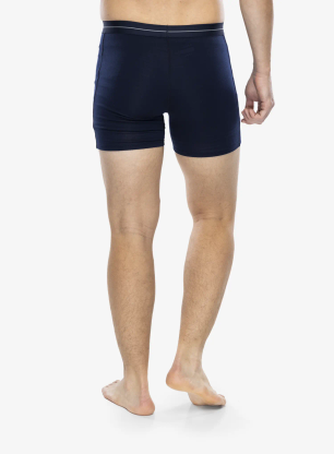 Boxershorts Icebreaker Anatomica Boxers wFly - midnight navy