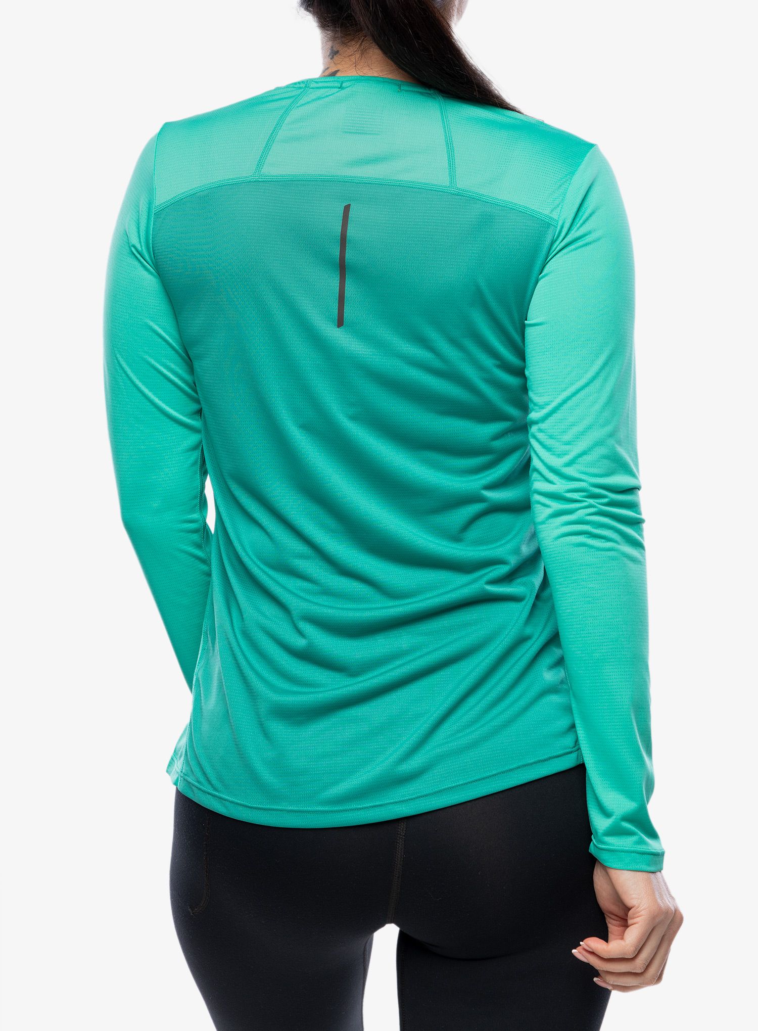 Pullover Damen Inov-8 Performance Long Sleeve - aqua/dark aqua