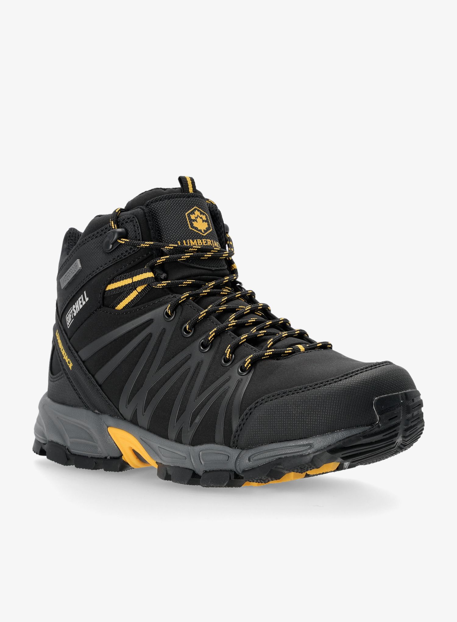 Wanderschuhe Lumberjack Shell - black/grey