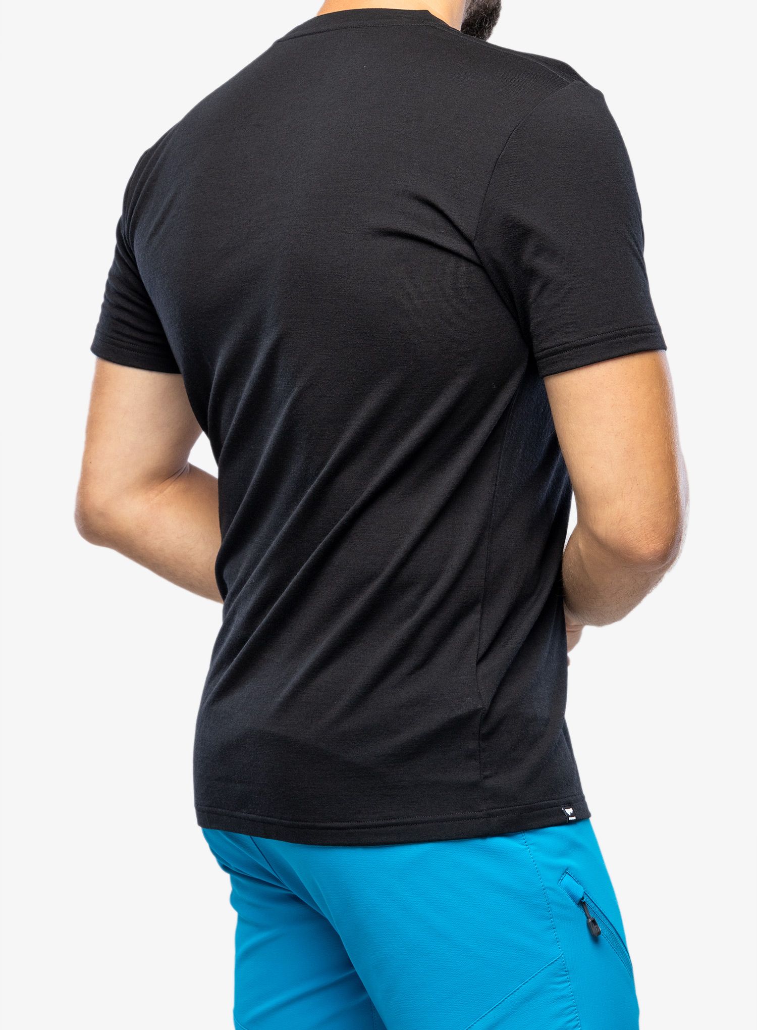 Fahrradtrikot Mons Royale Icon T-Shirt - black/brand lock up