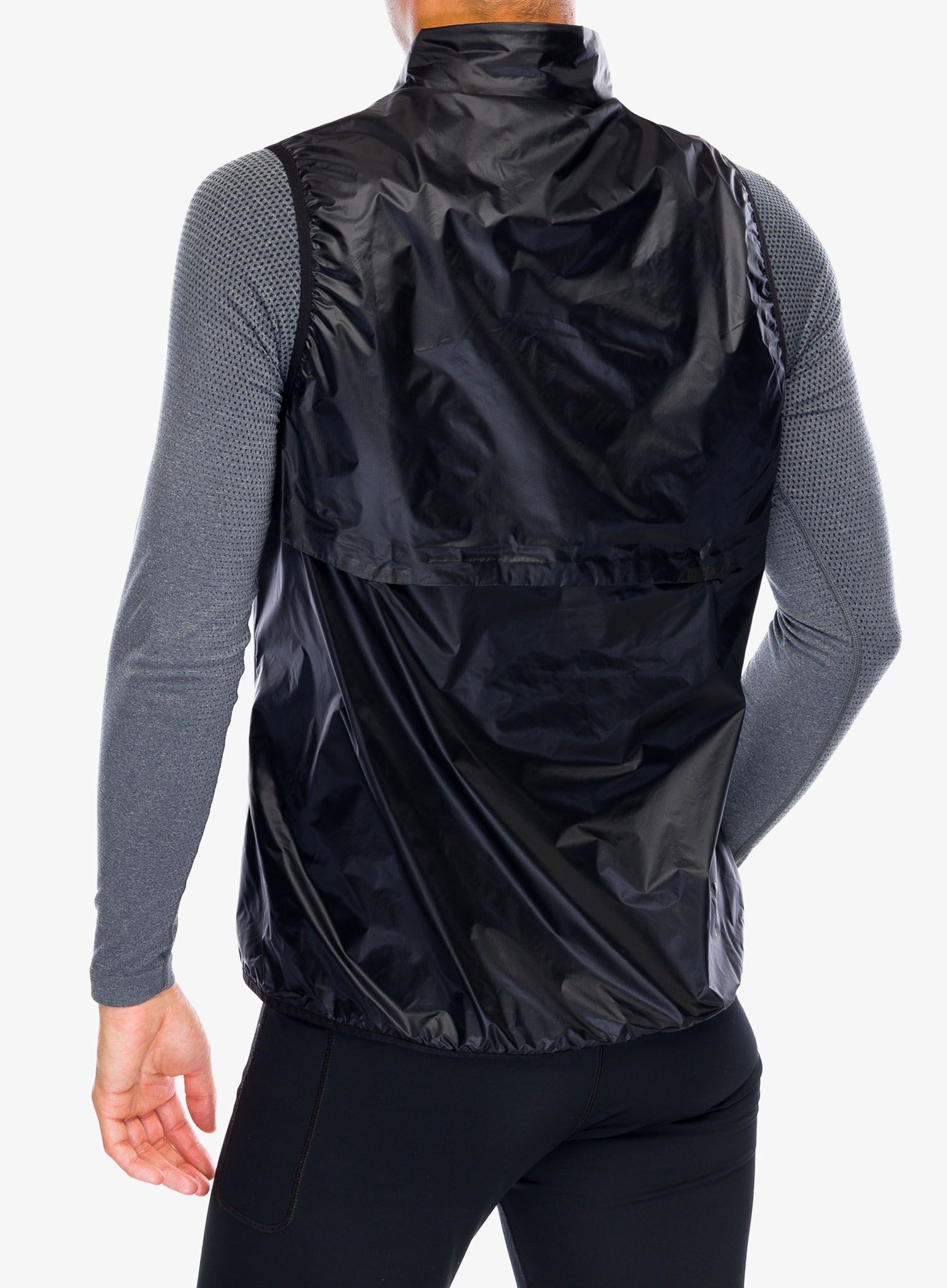 Weste On Weather Vest - black