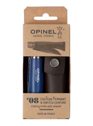 Outdoor Messer Opinel No.08 Inox Origins - blue