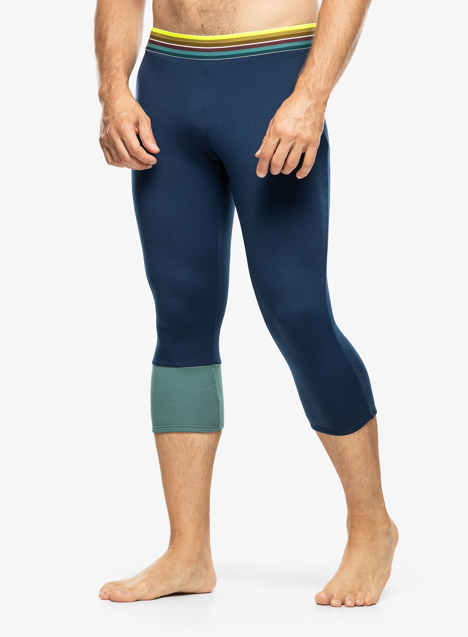 Thermounterhose Ortovox Fleece Light Short Pants - deep ocean