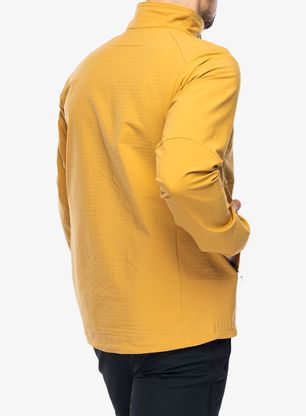 Softshelljacke Patagonia R1 TechFace Jacket - pufferfish gold