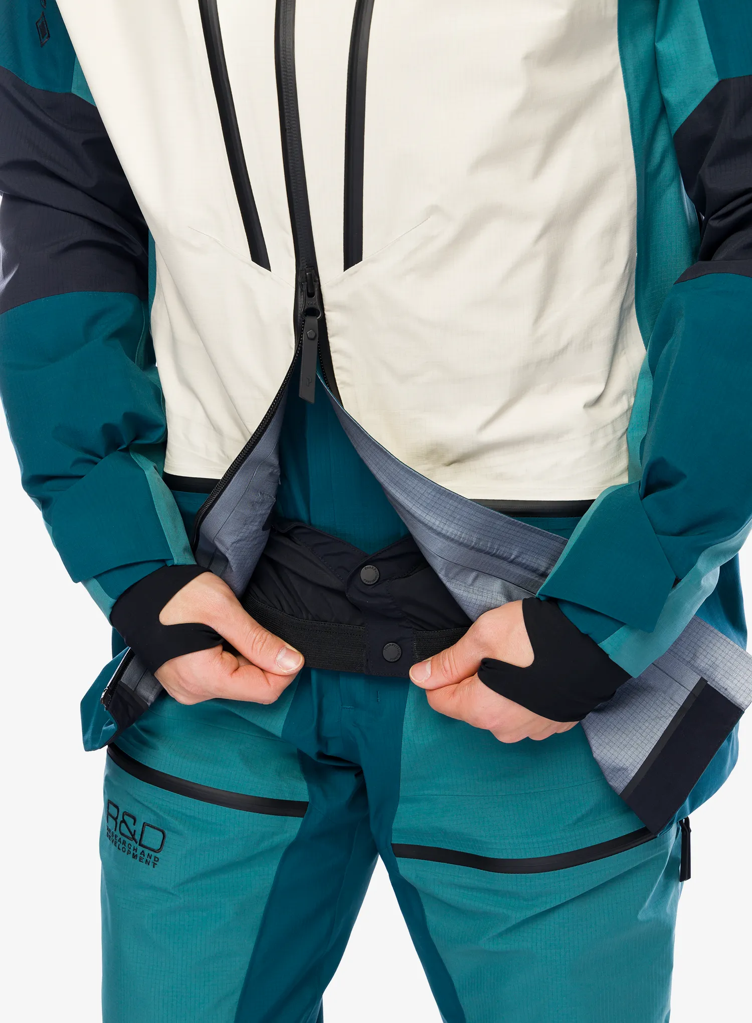 Skijacke Peak Performance Vertical GORE-TEX Pro Jacket - infinity teel