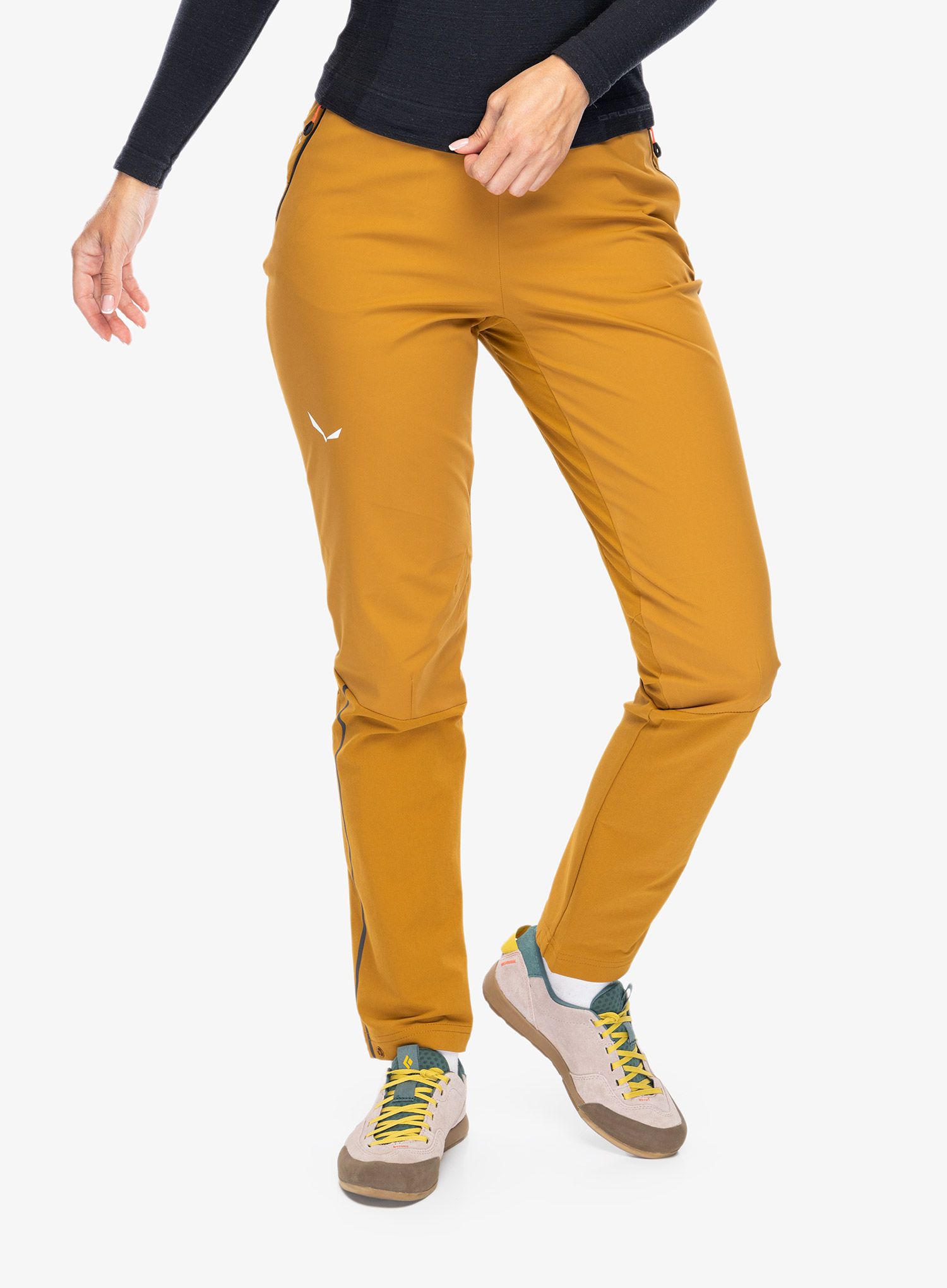 Berghose Damen Salewa Pedroc 2 DST Hyb Pant - golden brown