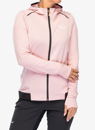 Trekking-Pullover Damen Salewa Pedroc PL Hooded Jacket - zephyr