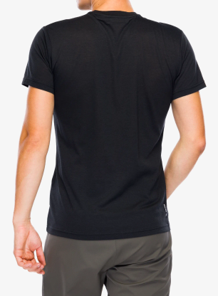 Shirt Salewa Solidlogo Dry T-shirt - black out