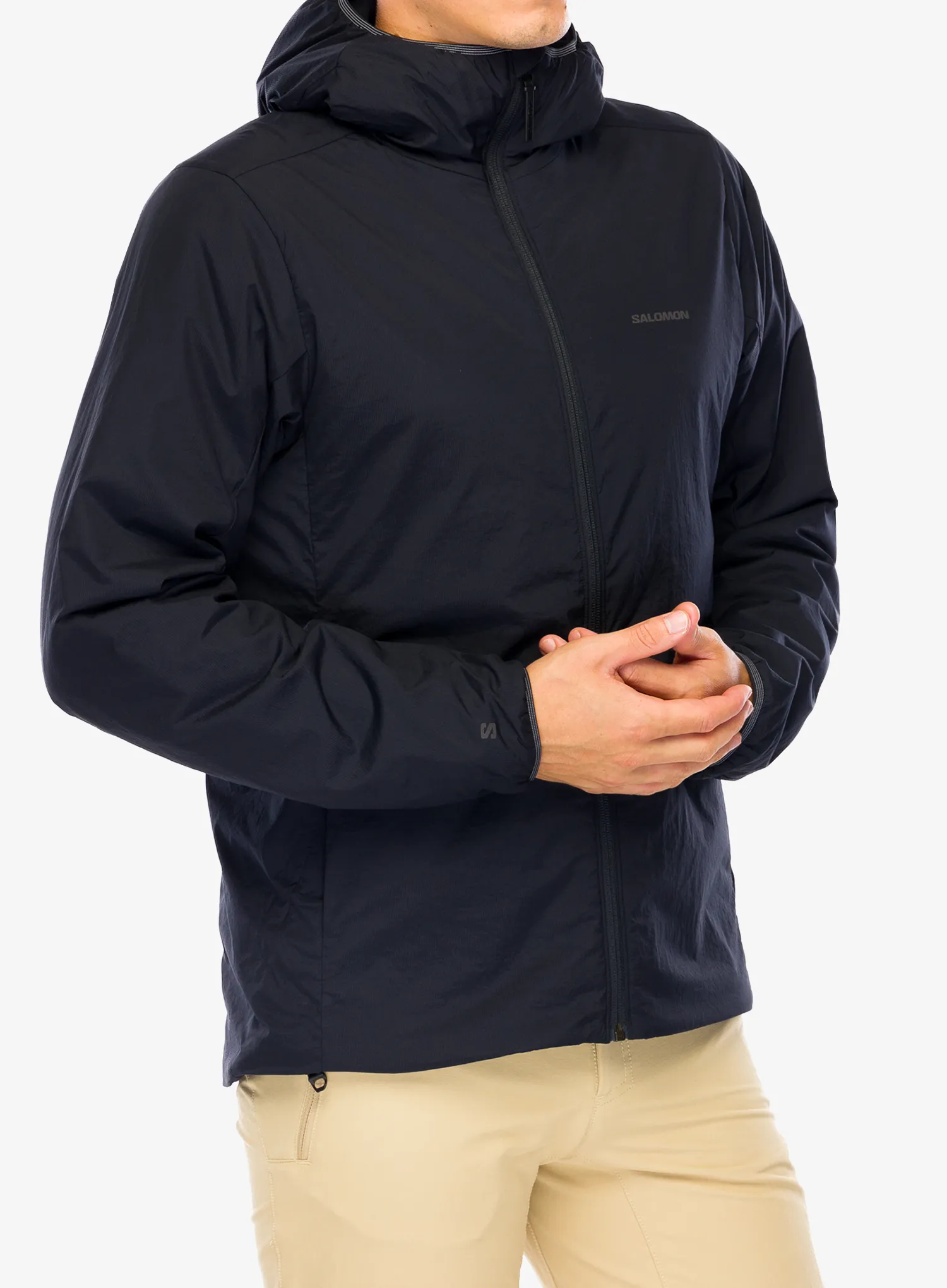 Thermojacke Salomon Mountain Flex Jacket HD - deep black