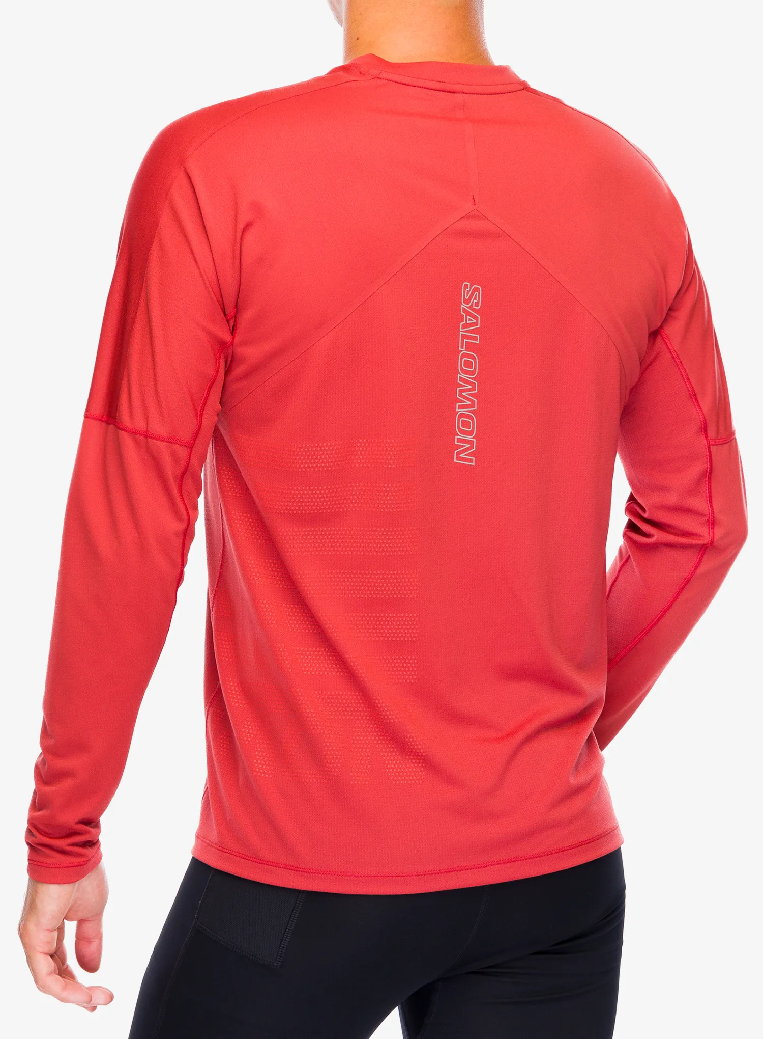 Laufpullover Salomon Sense Aero LS Tee GFX - tandoor