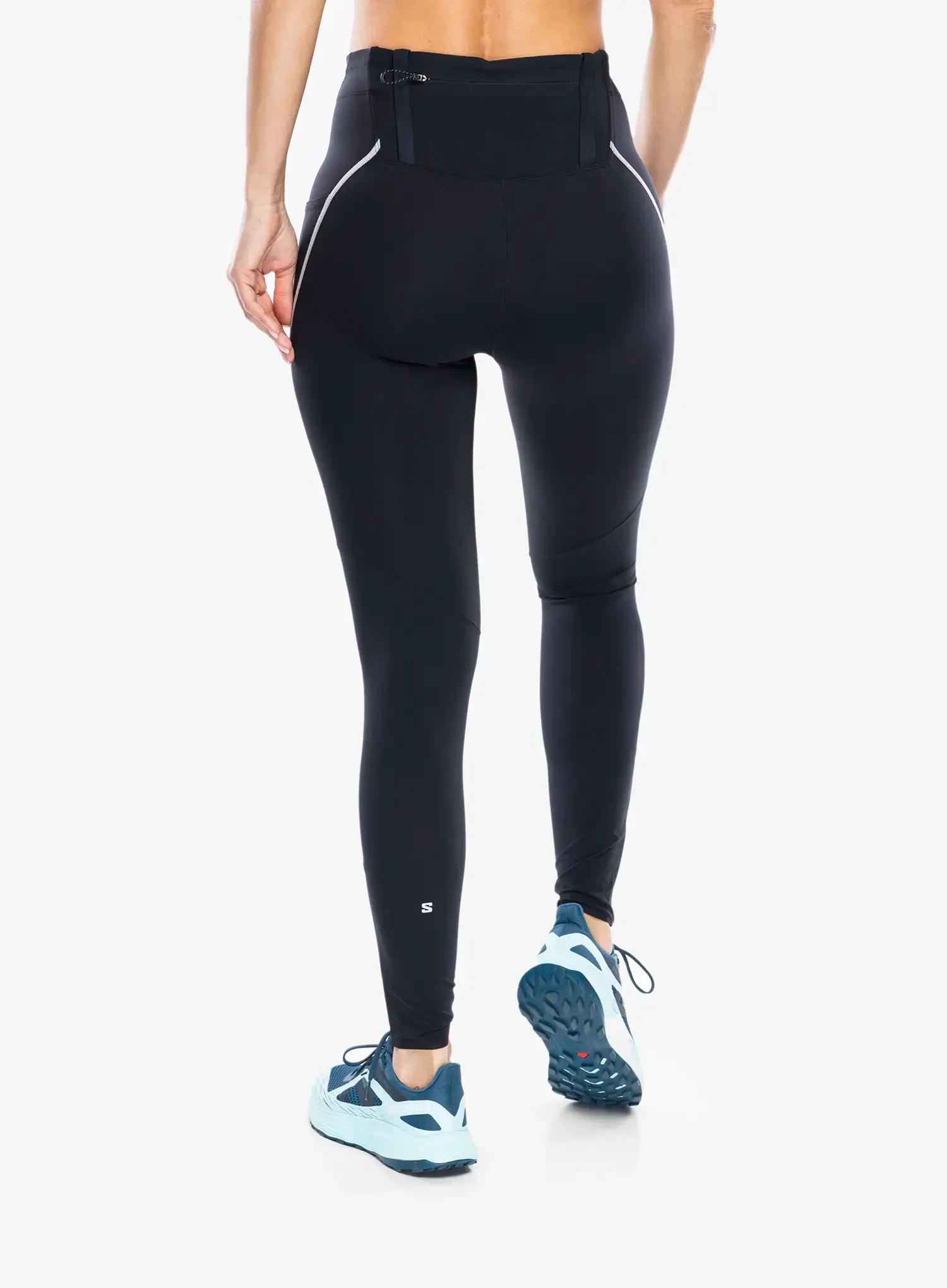 Leggings Damen Salomon Sense Stow Tight - deep black