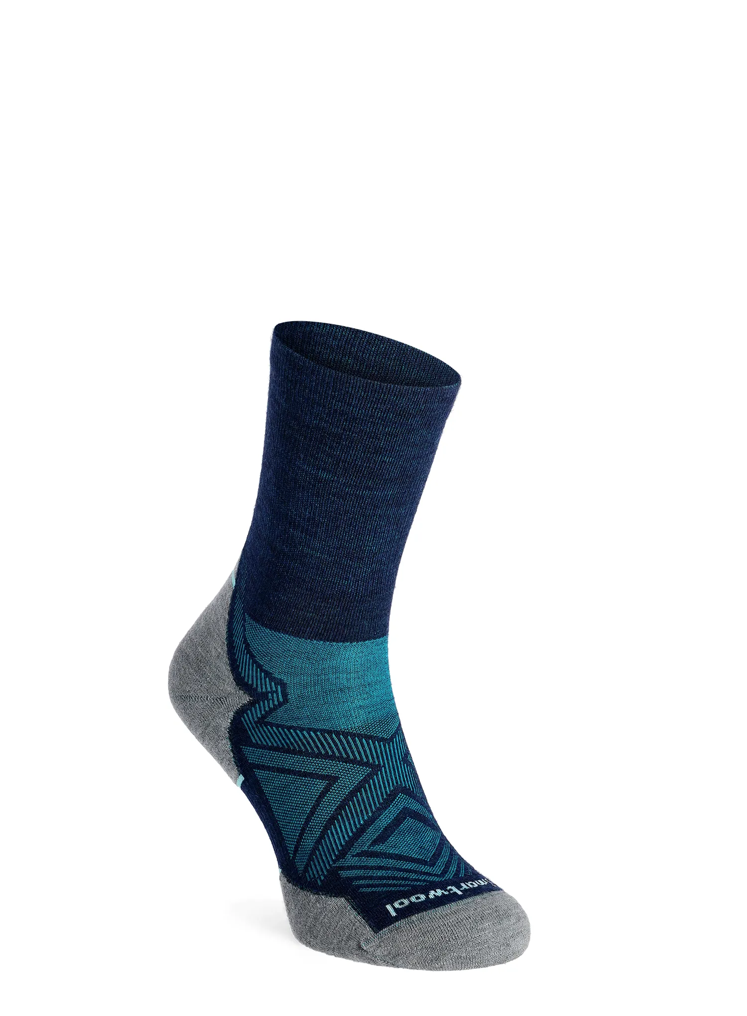 Laufsocken Herren Smartwool Run Targeted Cushion Mid Crew Socks - deep navy