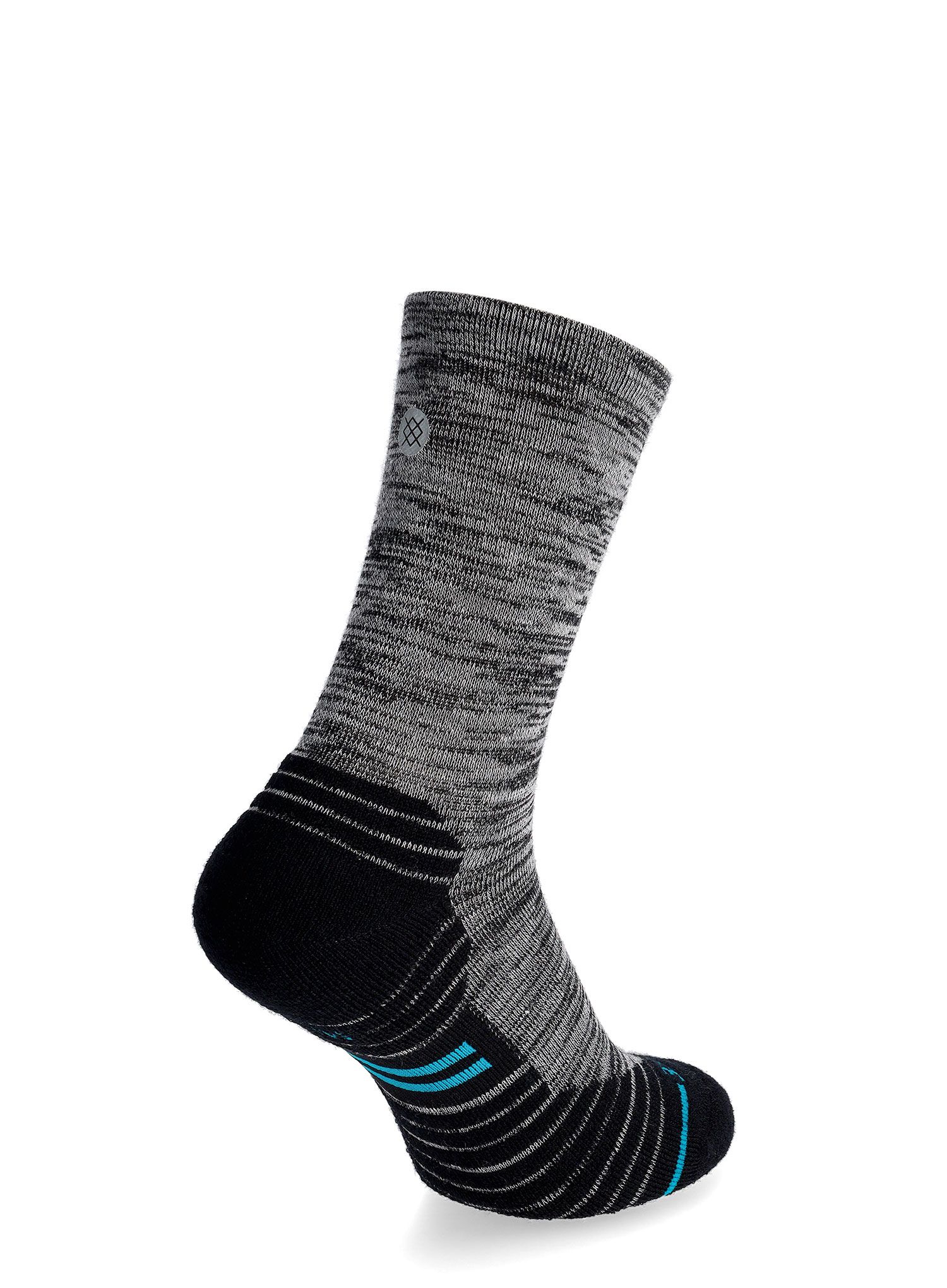 Wandersocken Stance Mid Wool Crew - black