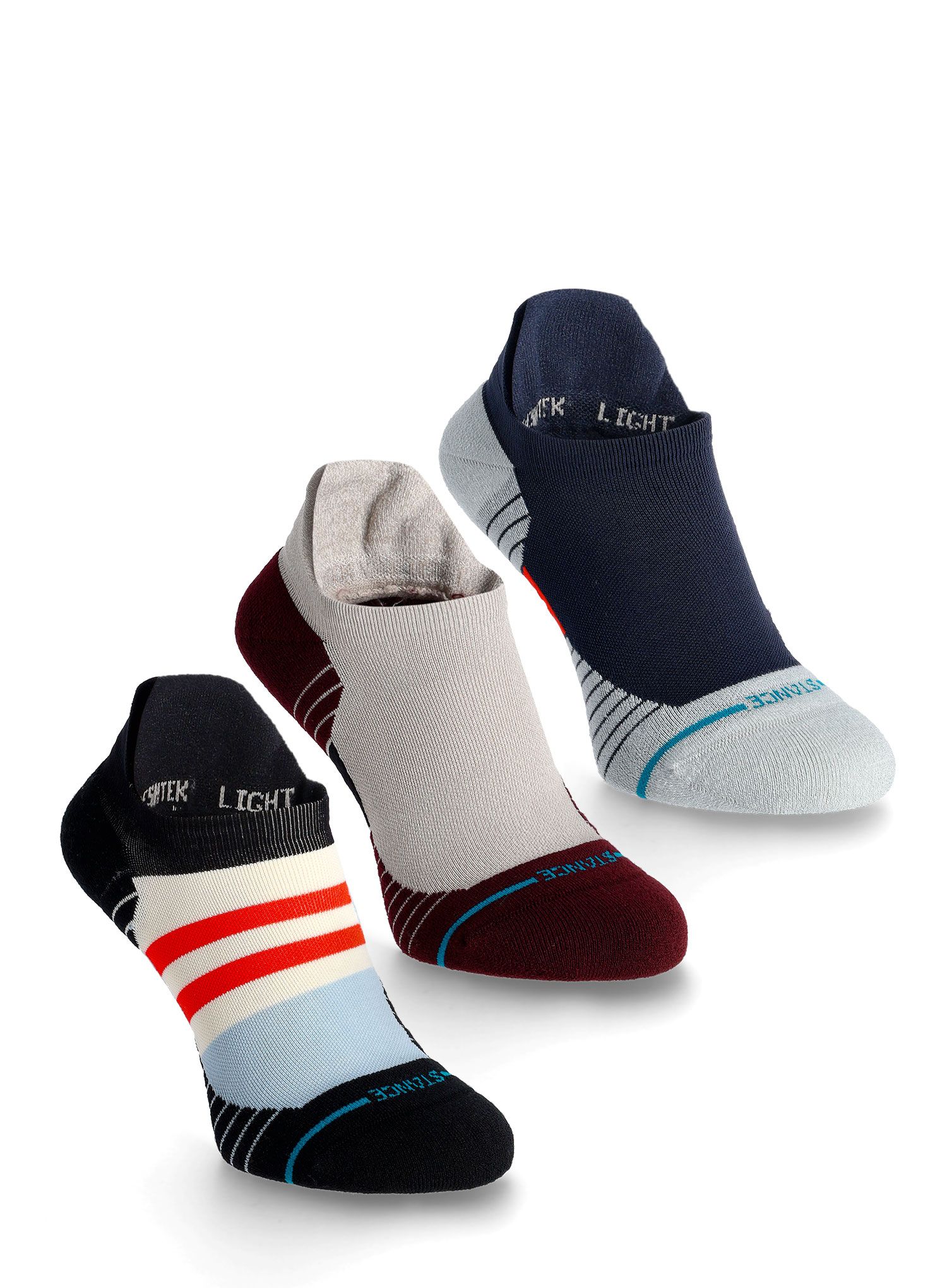 Laufsocken Damen Stance So Sporty Light Tab 3-Pack - blue