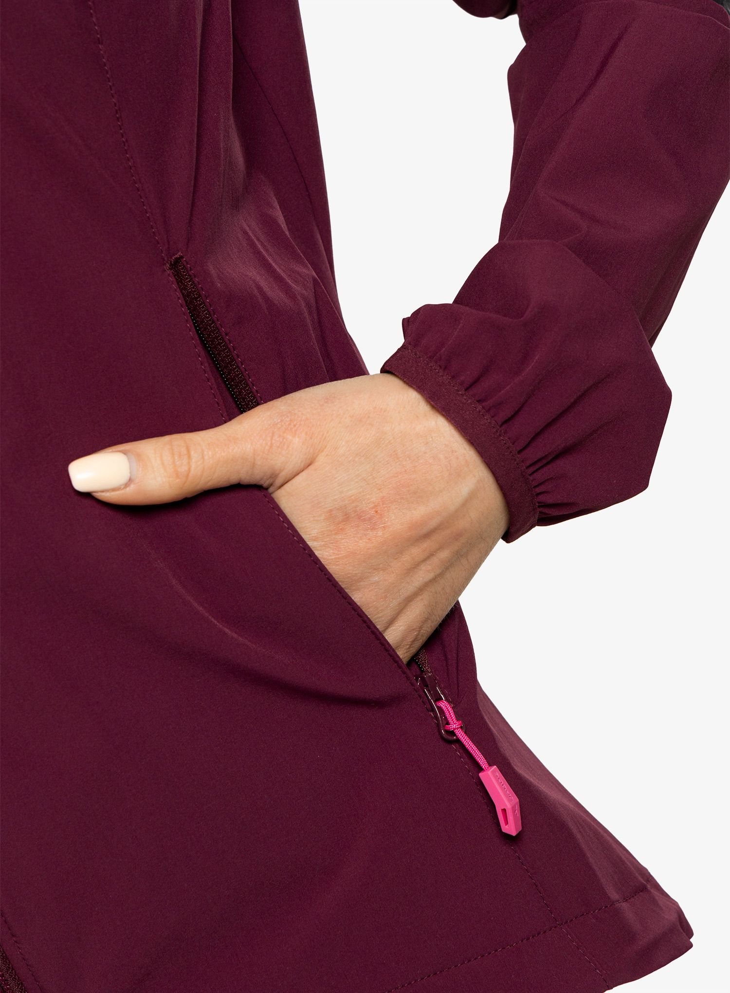 Damen Softshelljacke Vaude Moab Jacket IV - cassis