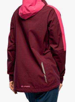 Regenjacke Damen Vaude Moab Rain Jacket II - cassis