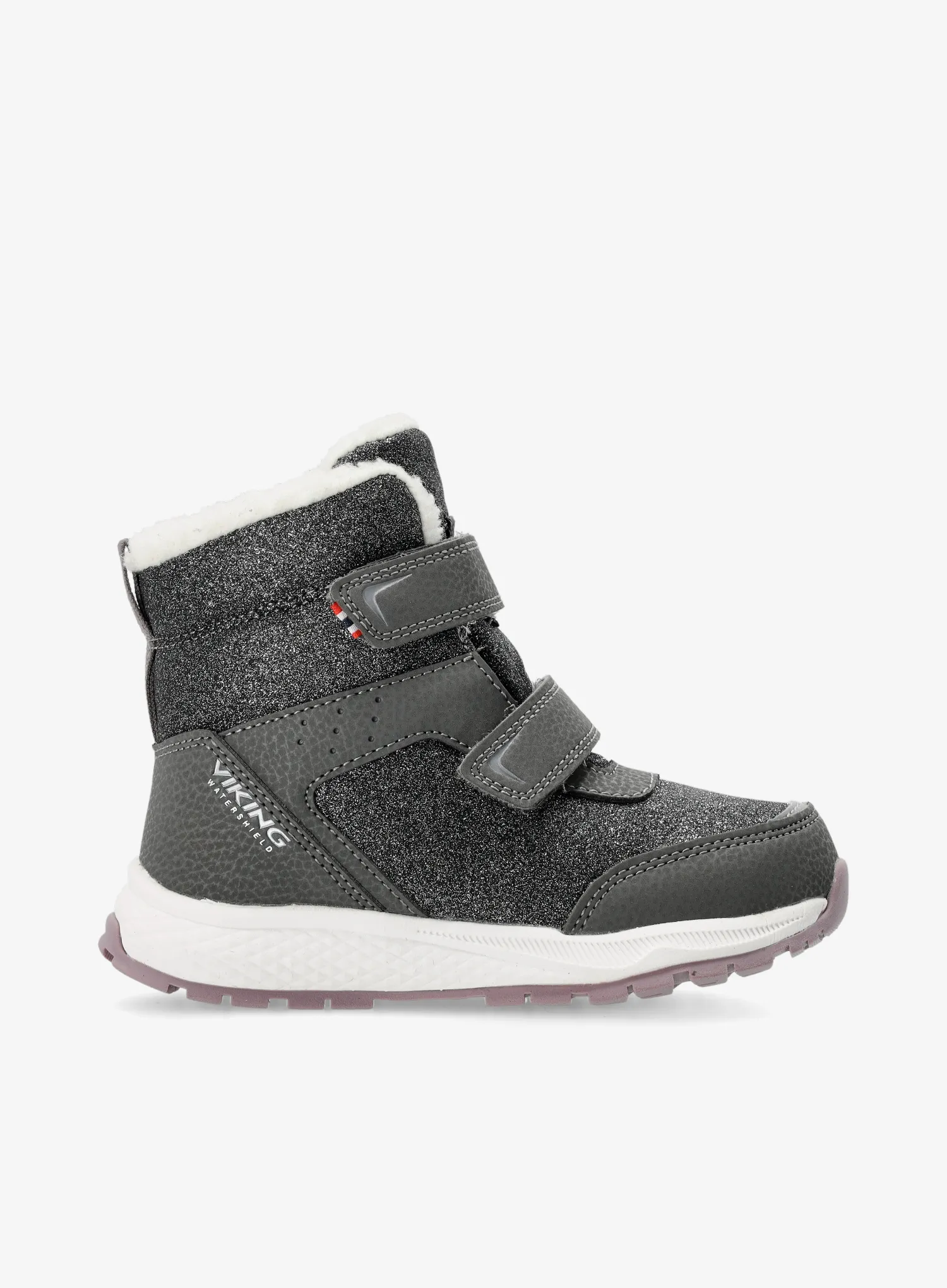 Mädchen Schuhe Viking Equip Warm WP 2V - charcoal/dusty pink