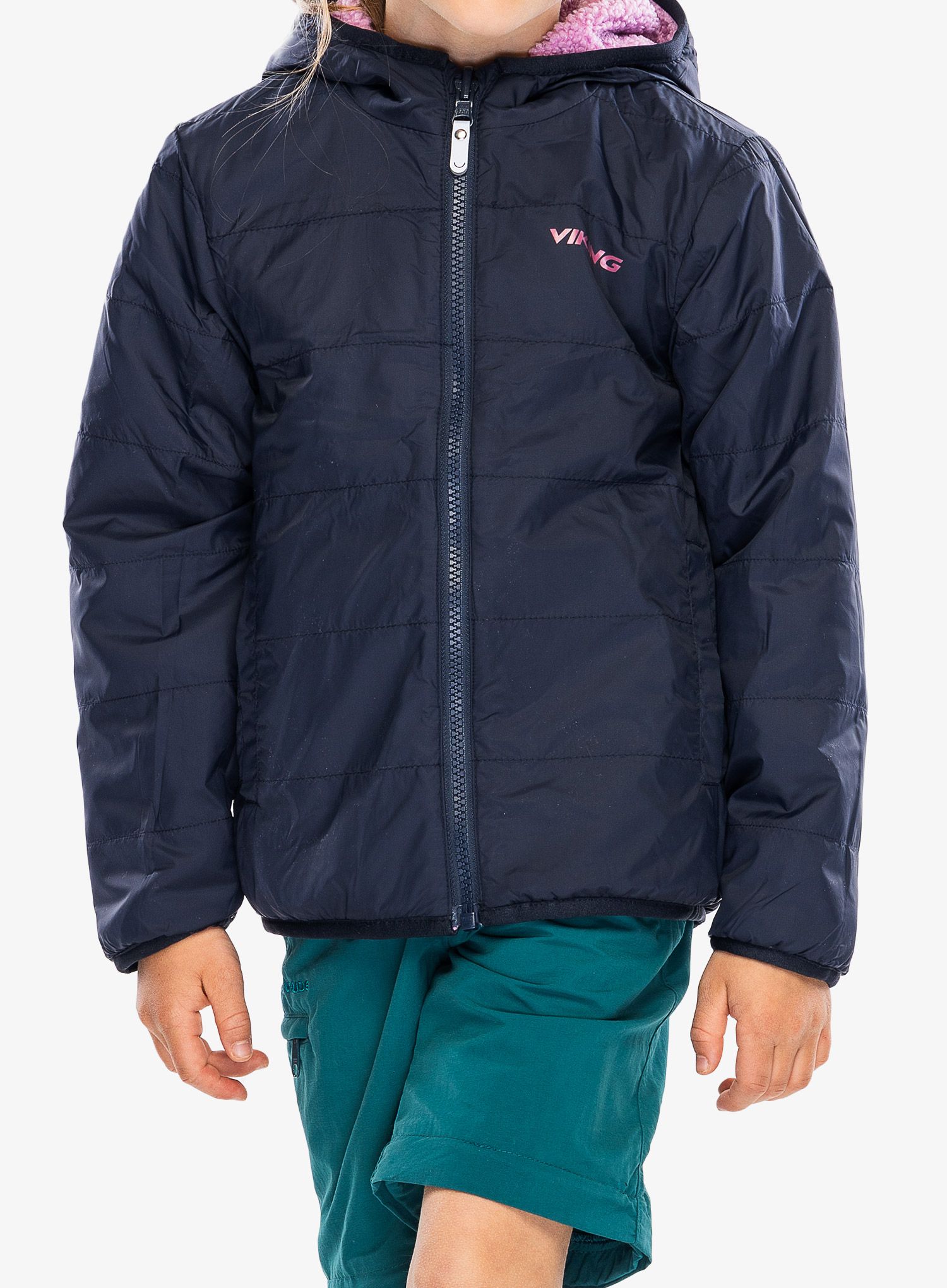 Kinderjacke Viking Play Reversible Pilejacket - lavender